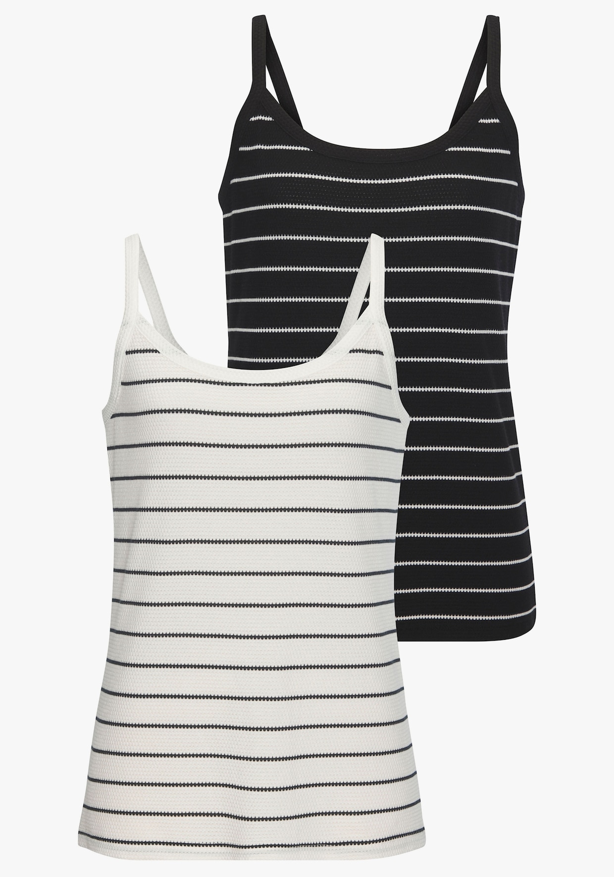 Vivance Top - wit, zwart
