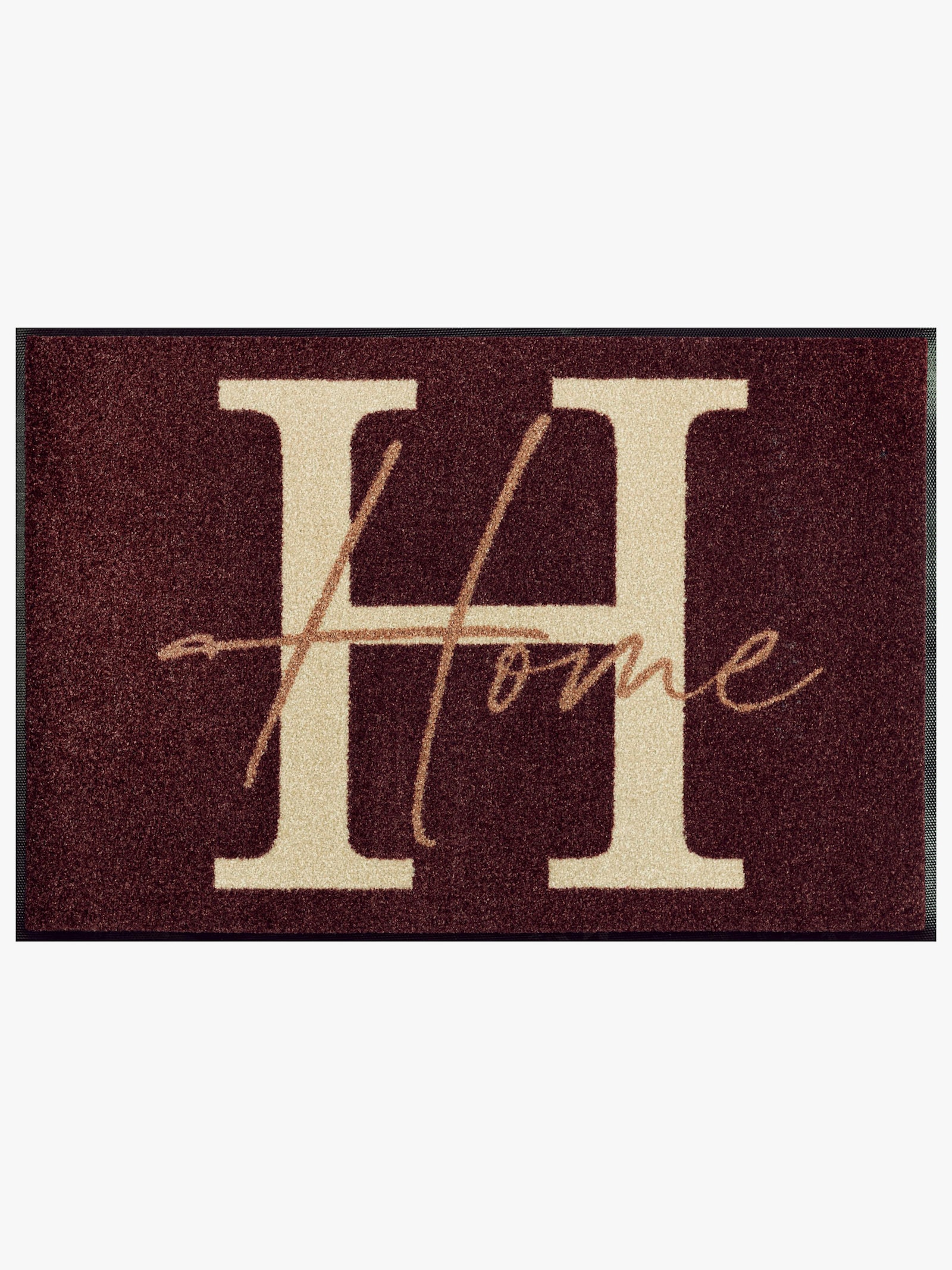 wash+dry by Kleen-Tex Fußmatte - braun-ecru