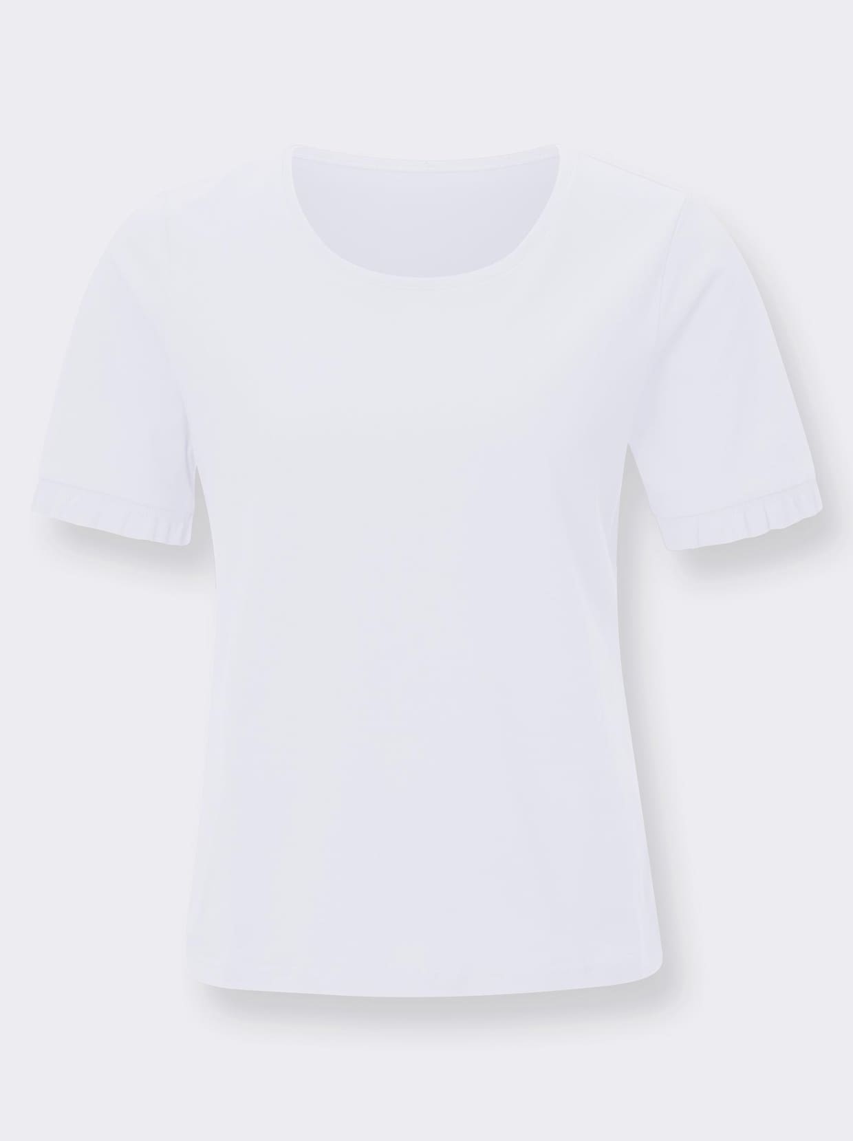Kurzarmshirt - weiß