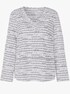 Bluse - weiß-bedruckt