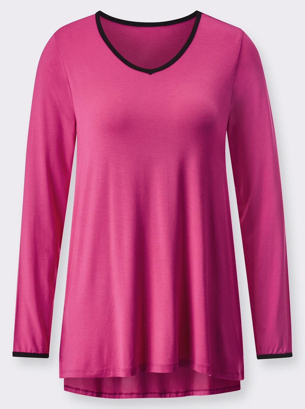wäschepur Pyjama - fuchsia-noir