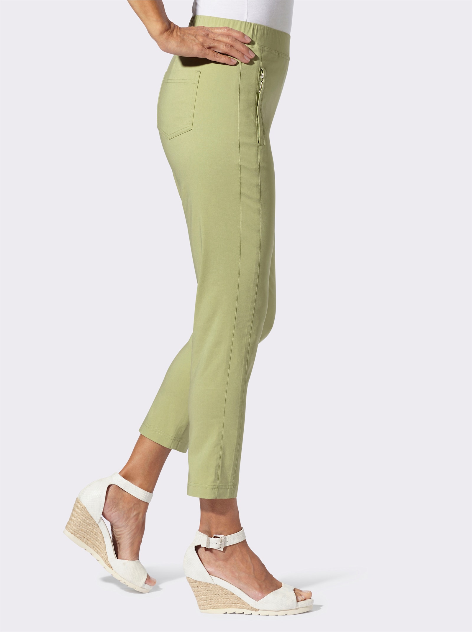 Bengalinhose zum Schlupfen - lindgrün