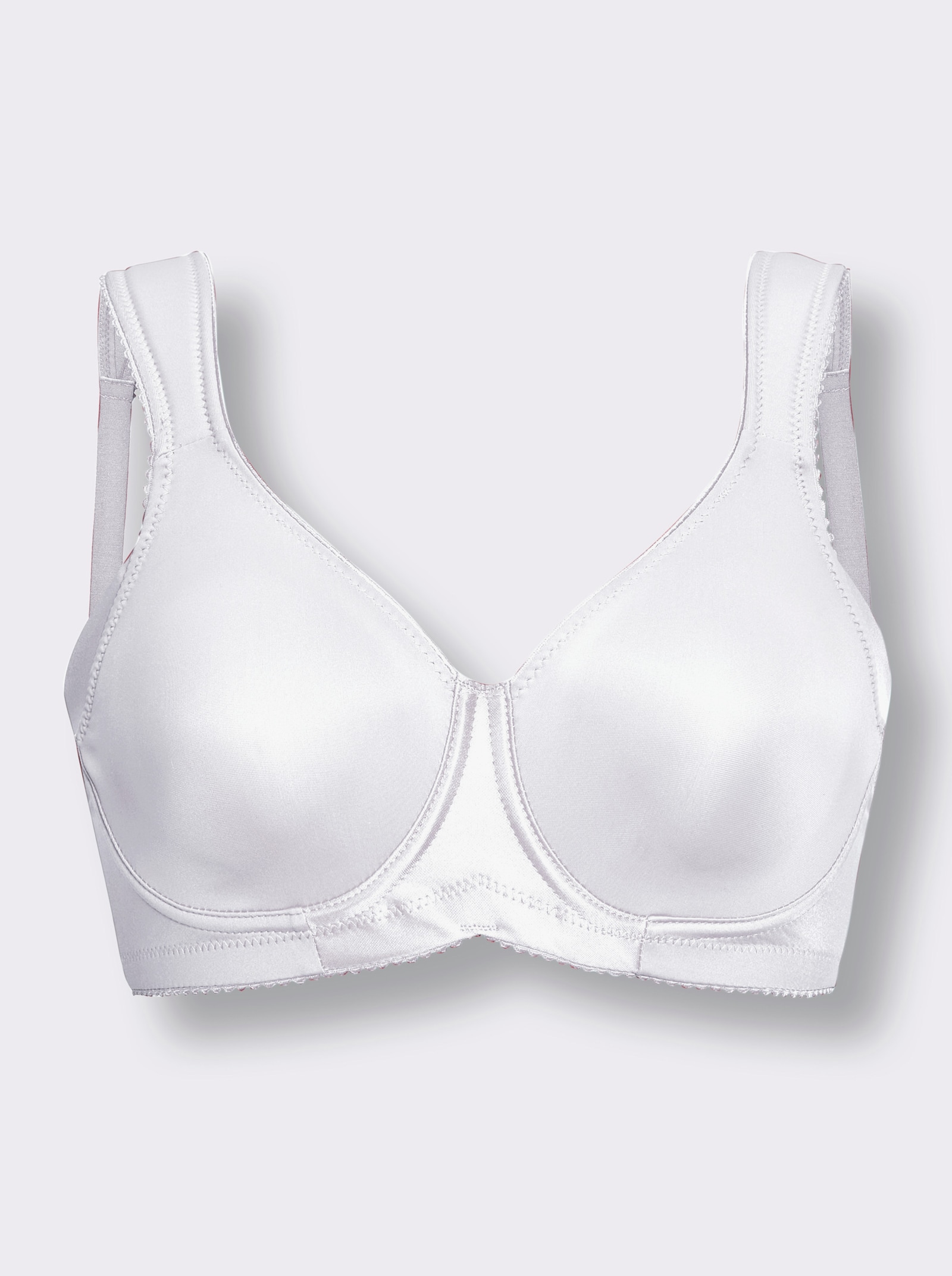 Miss Mary Entlastungs-BH mit Bügel mit wattierten Komfortträger - weiß