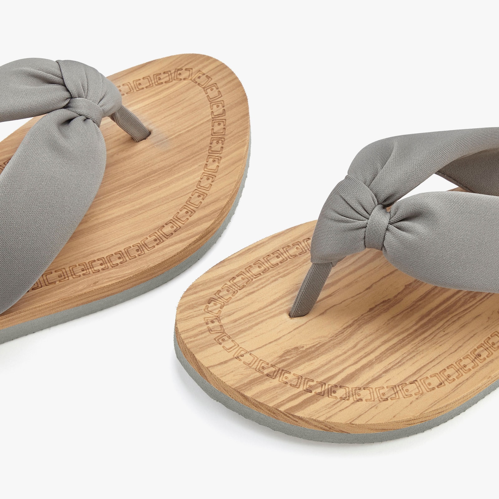 Elbsand Badezehentrenner - grau-grün