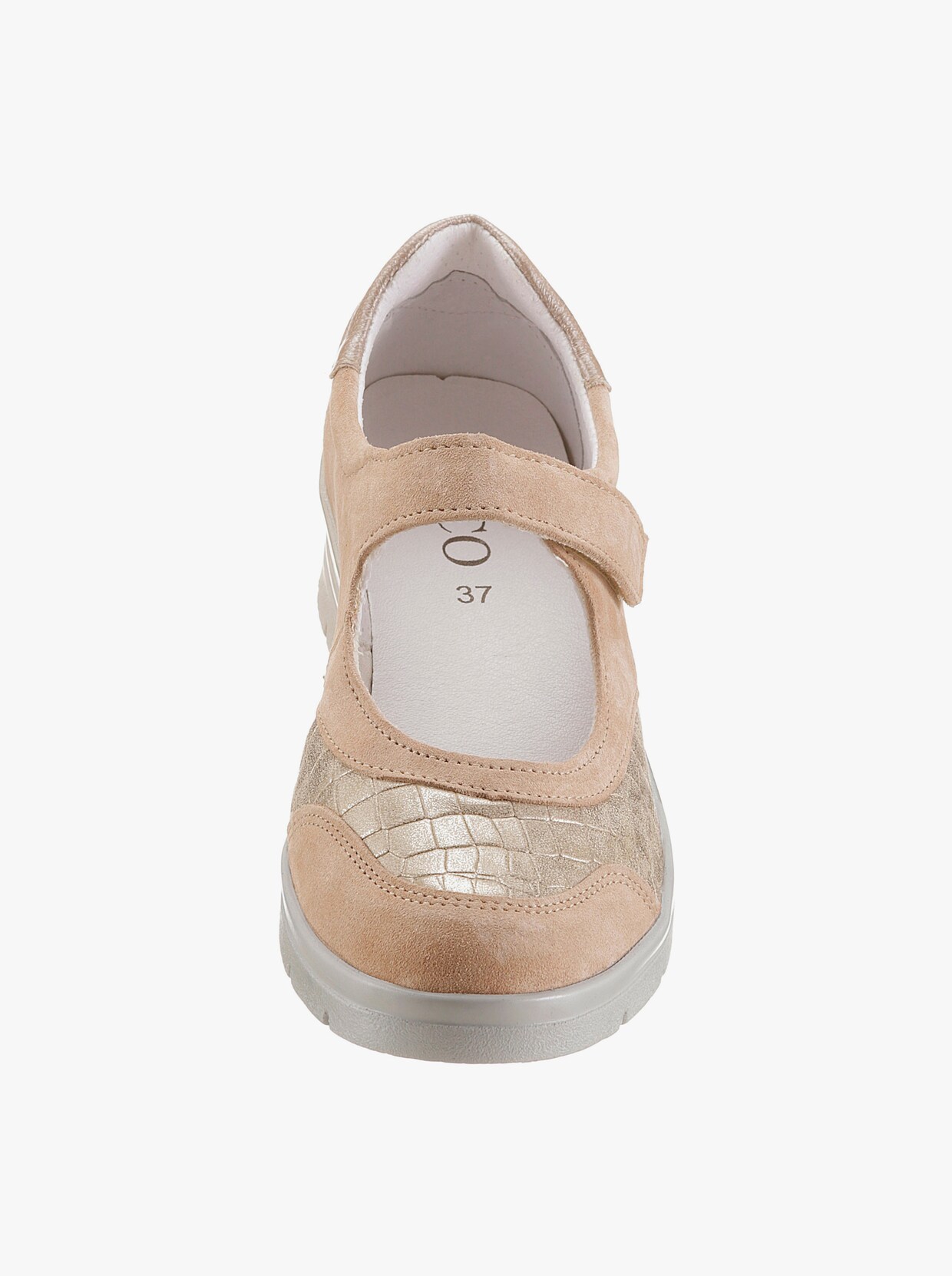ACO Klettschuh - nude