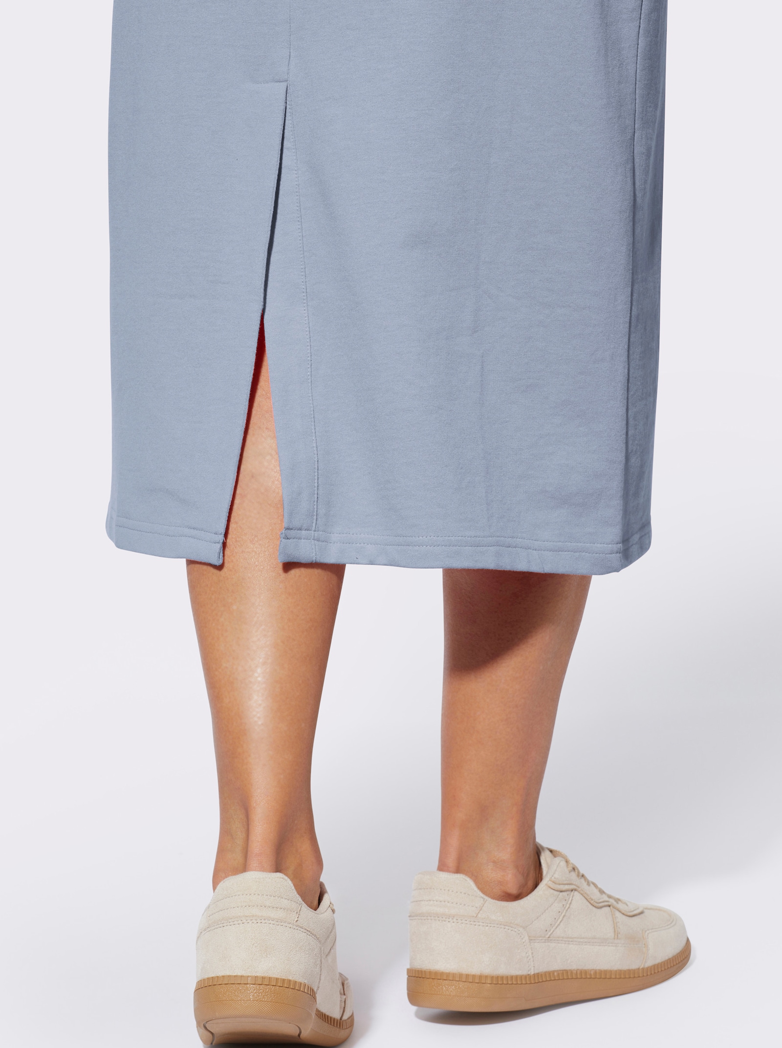 Sweatrock mit Rundum-Dehnbund - bleu