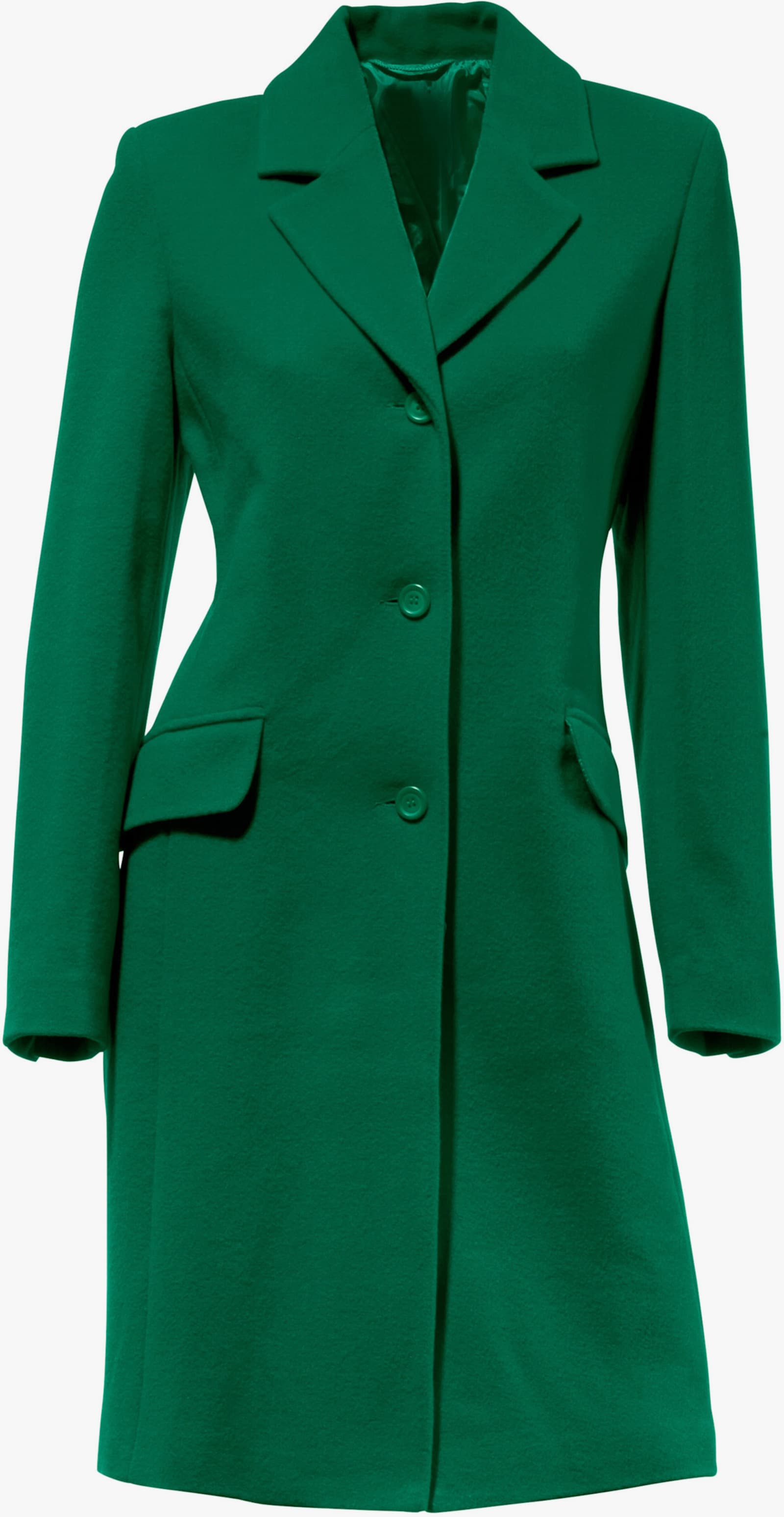 heine Manteau court avec épaulettes - vert
