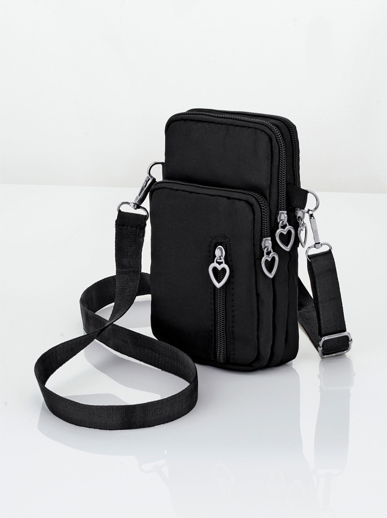 Handy-Tasche - schwarz