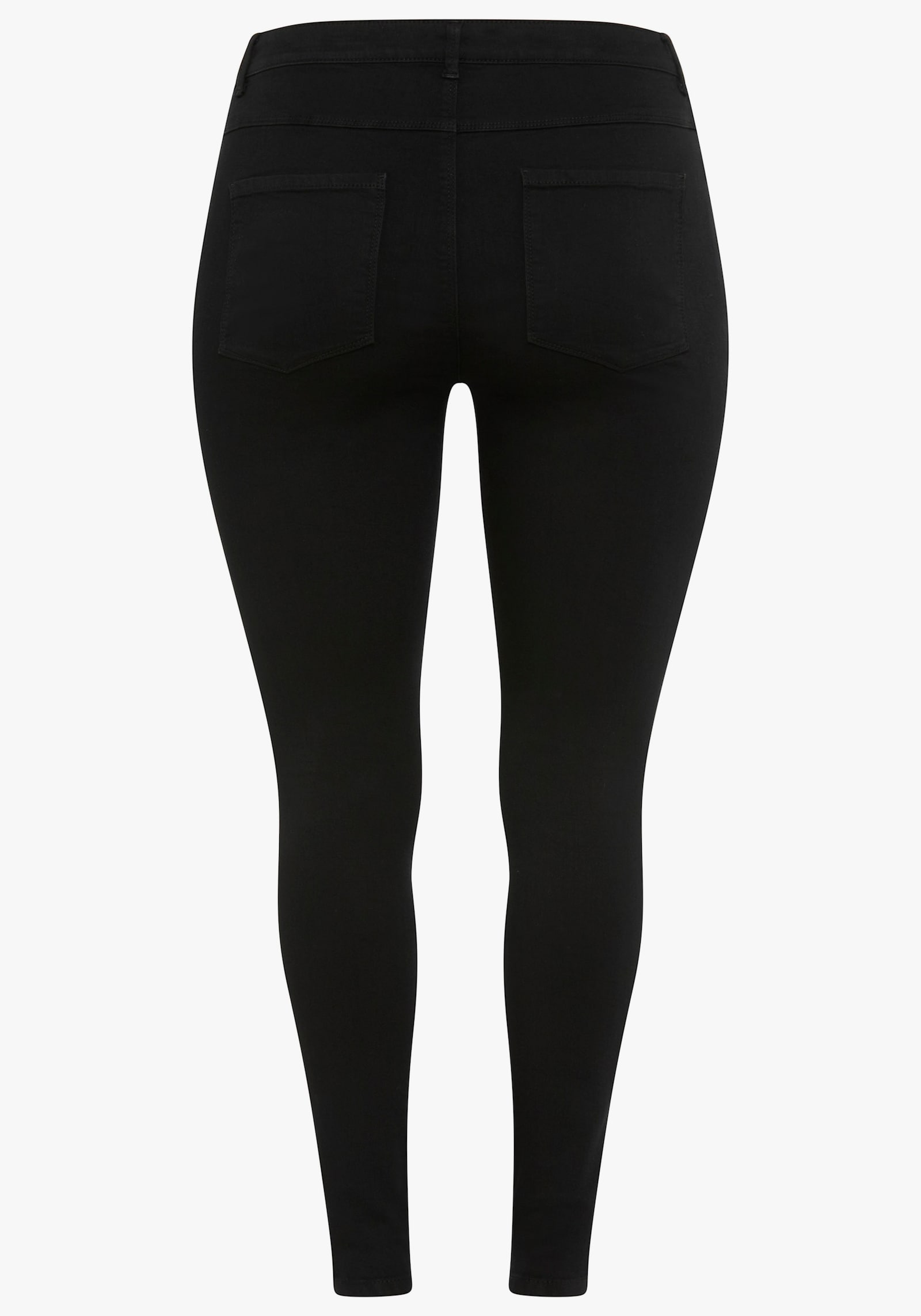 Skinny-fit-Jeans - black denim