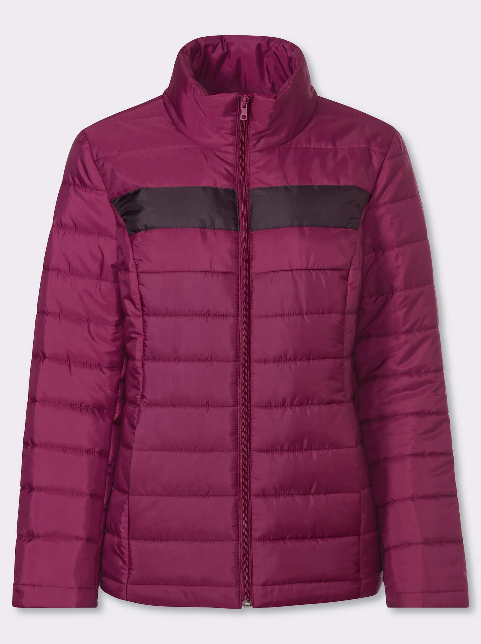 Steppjacke für kalte Wintertage geeignet - malve-aubergine