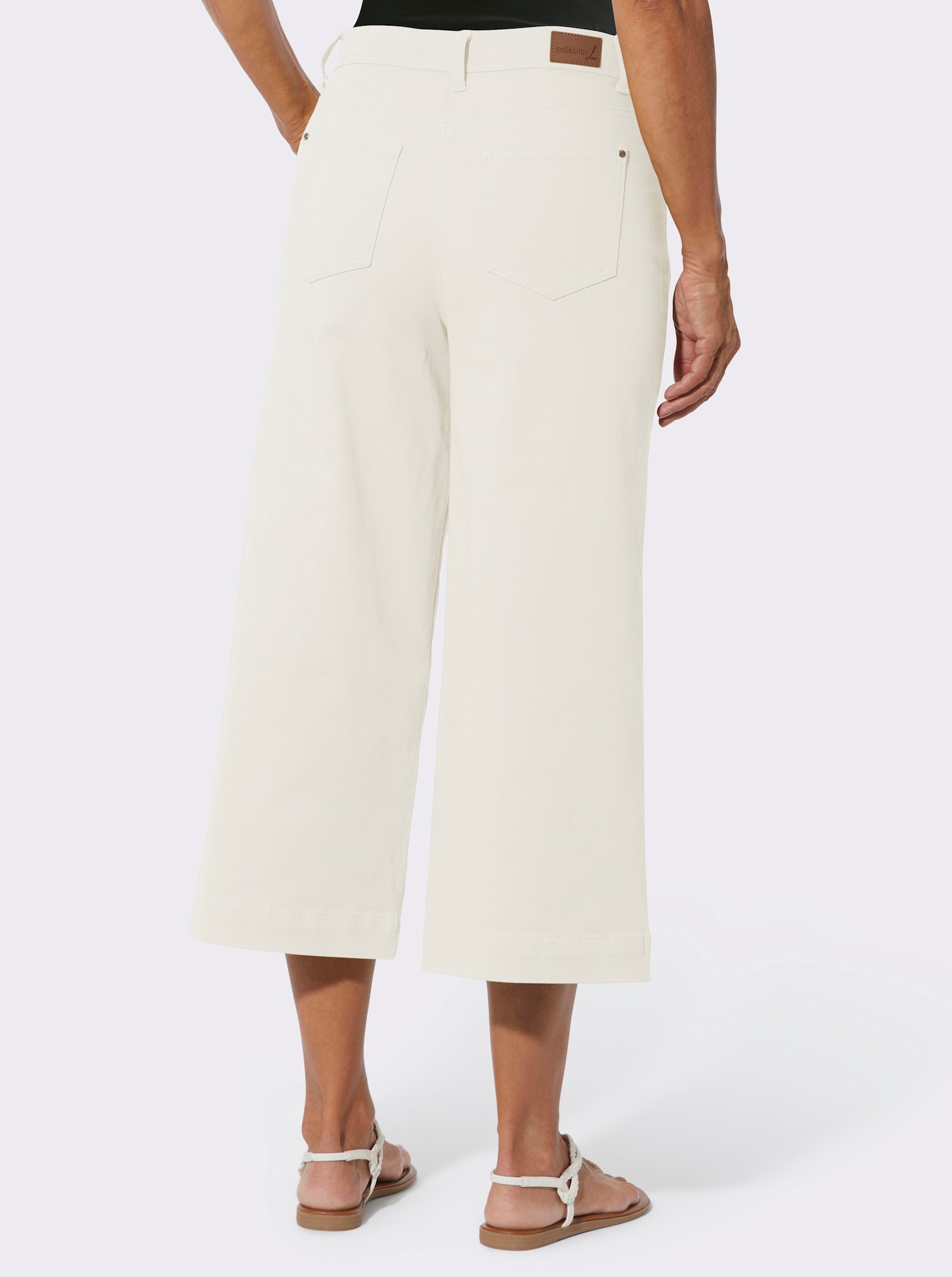 Culotte in Baumwoll-Qualität - ecru