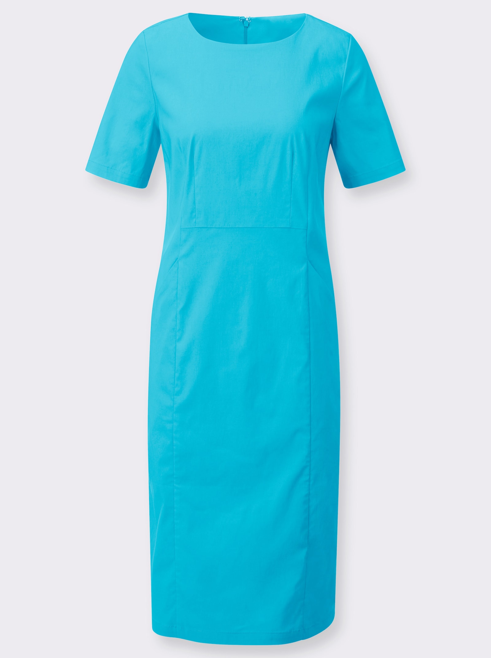 Etuikleid in Bengalin-Qualität - türkis