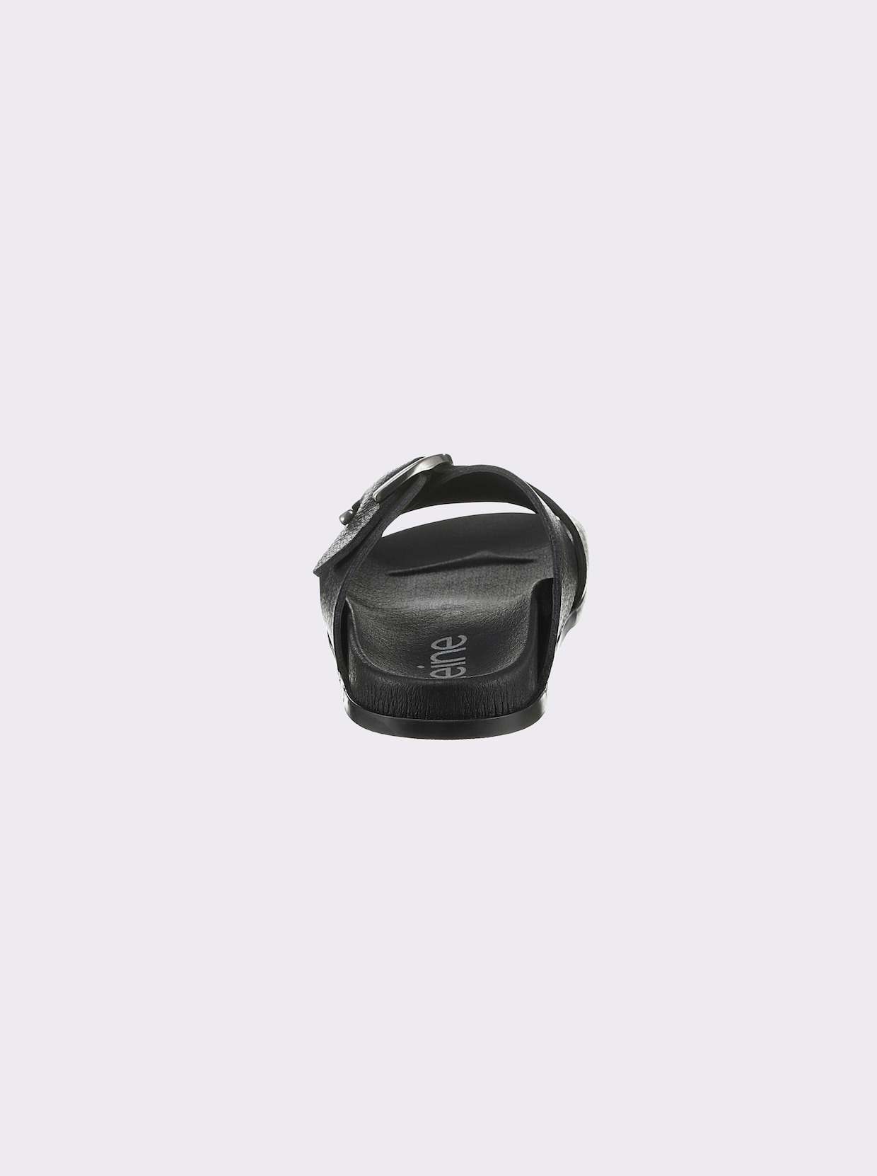 heine slippers - zwart