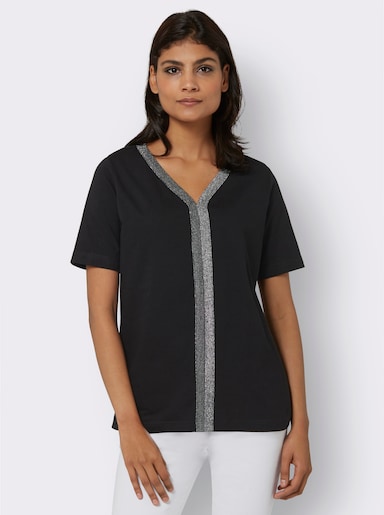 Shirt met korte mouwen - zwart