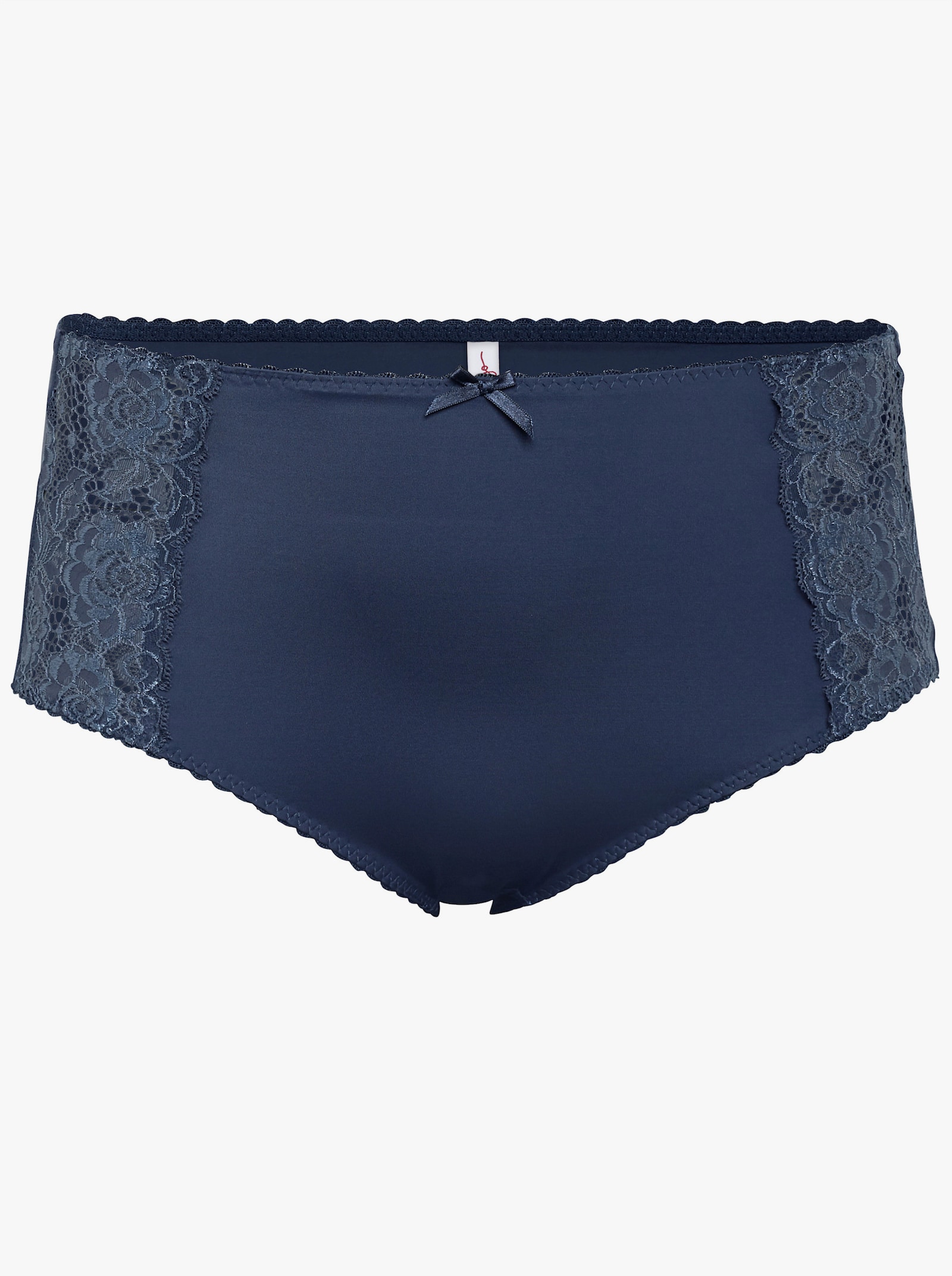 sheego Taillenslip mit transparenter Spitze - Saphir