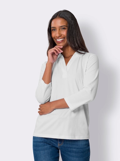heine 3/4-Arm-Shirt - weiß