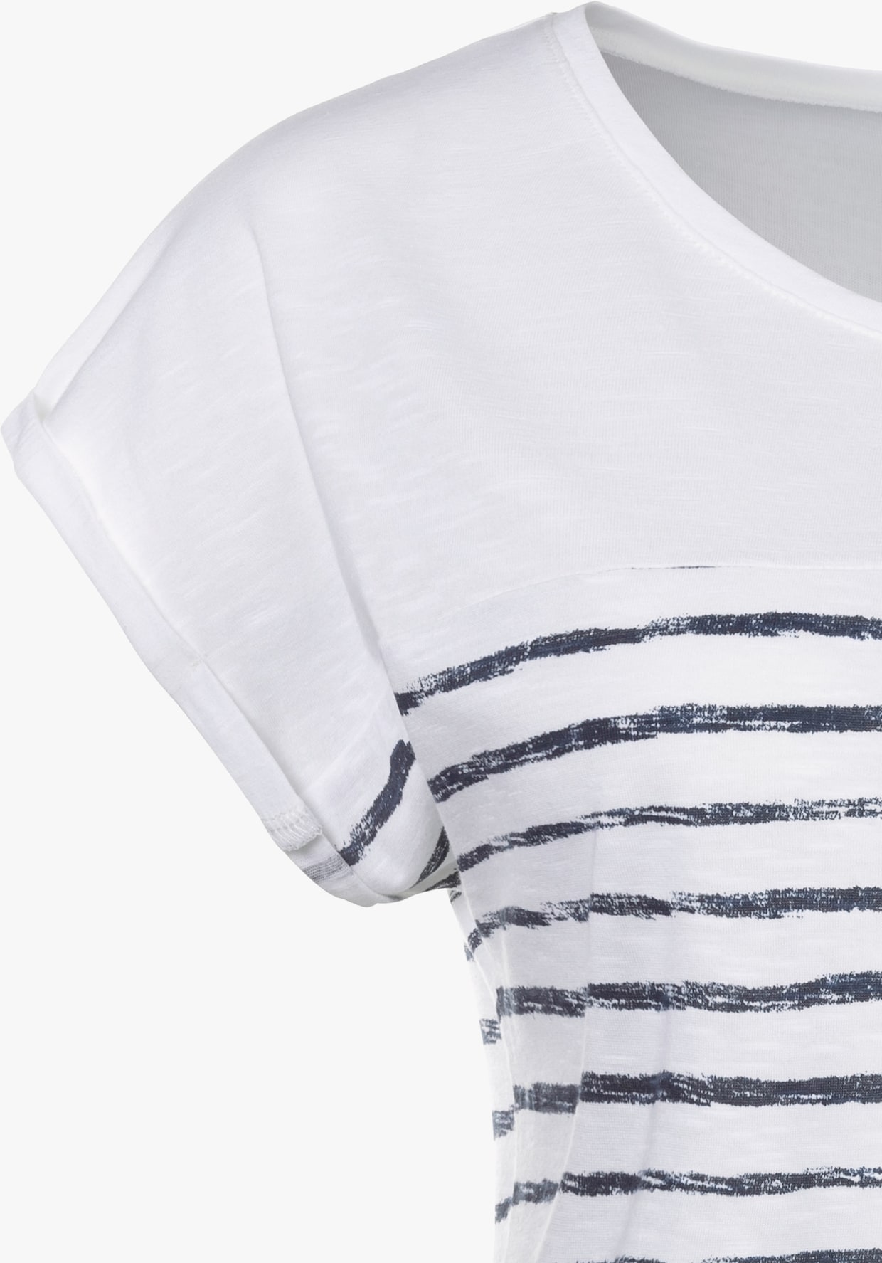 Beachtime T-shirt - blanc-marine