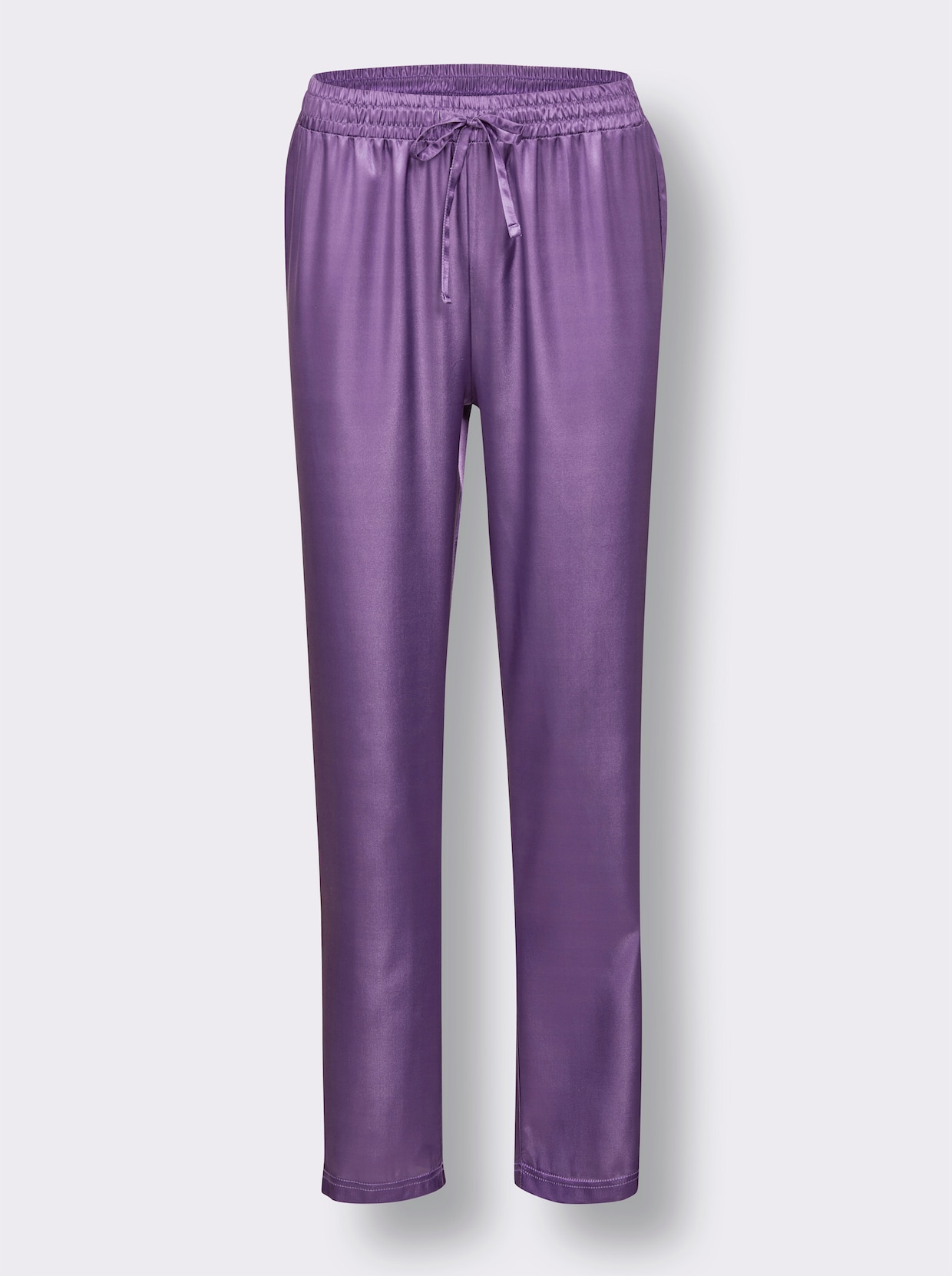 wäschepur Pyjama - violett-rosé-bedruckt