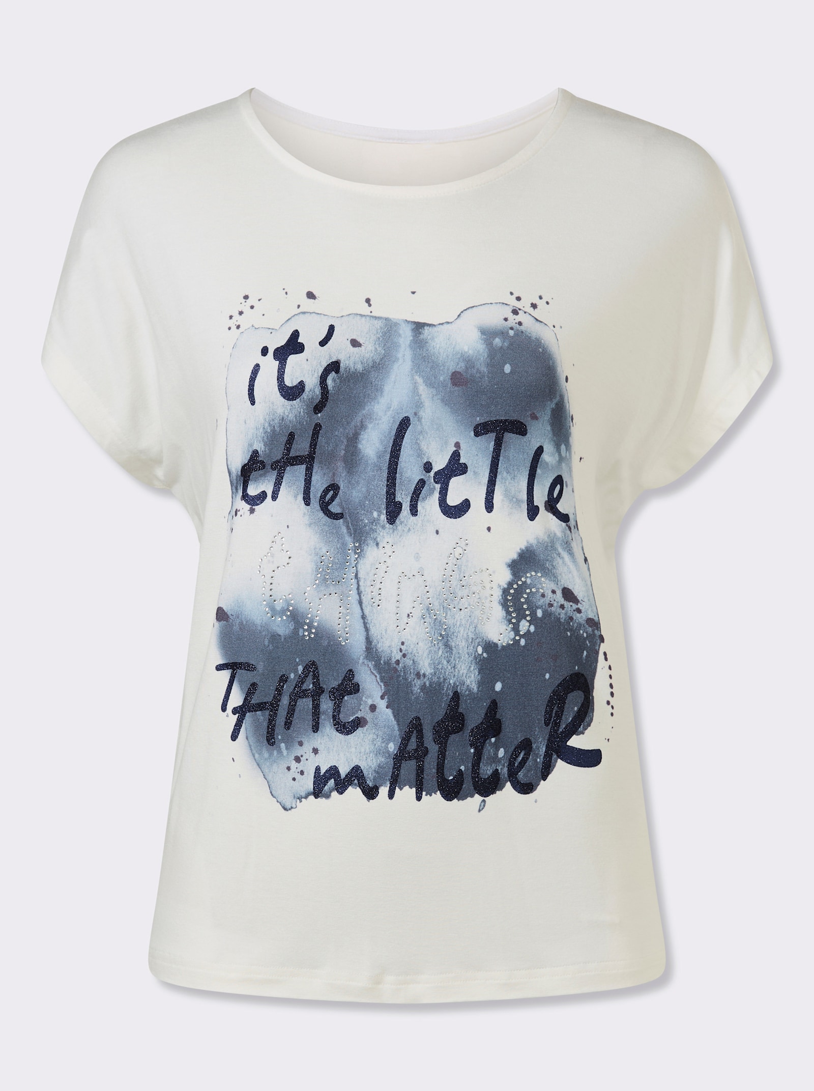 heine Shirt mit Lettering - ecru