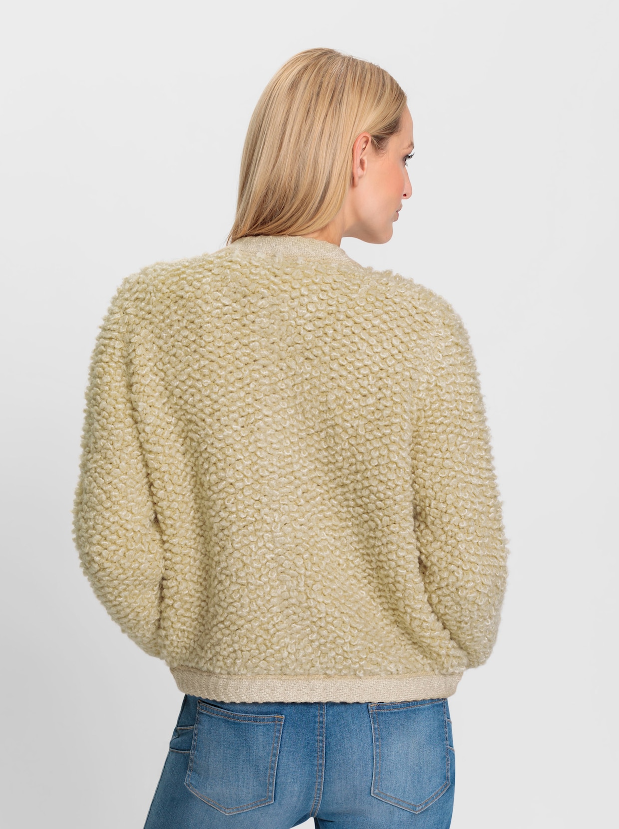 heine Veste en tricot - sable