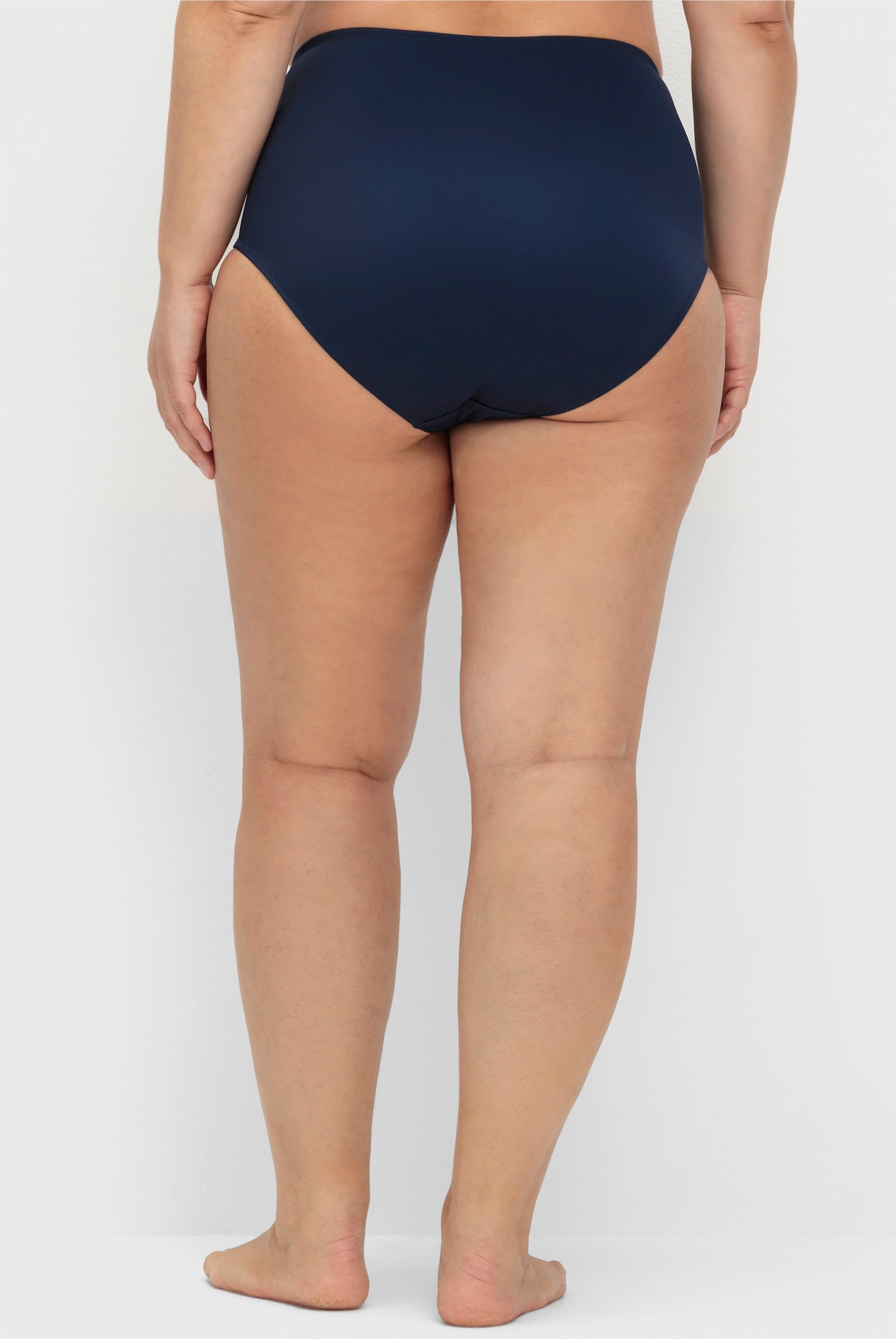 sheego Taillenslip im Doppelpack, mit Shaping-Effekt - blau + marine