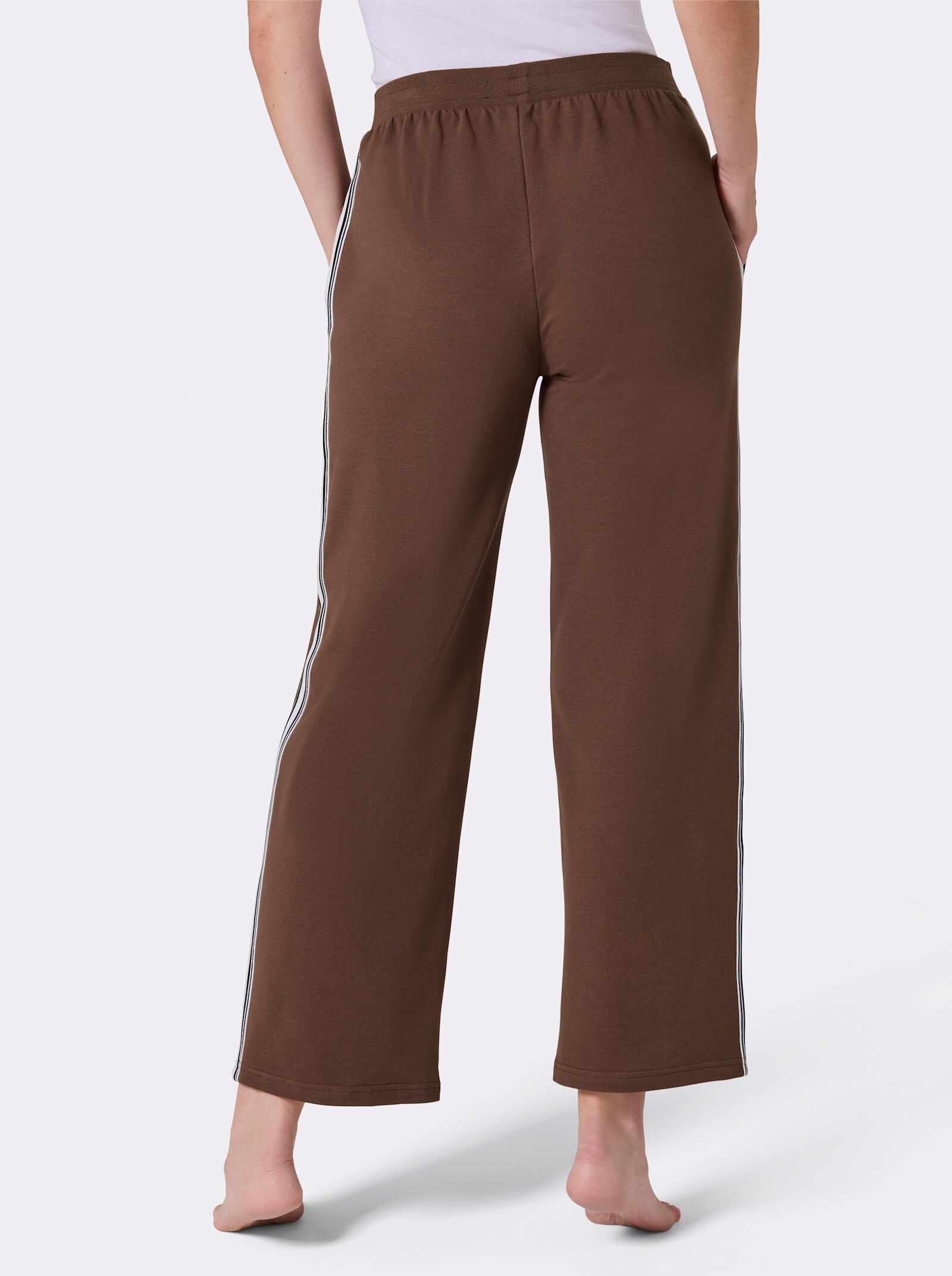 feel good Hose - schoko-ecru