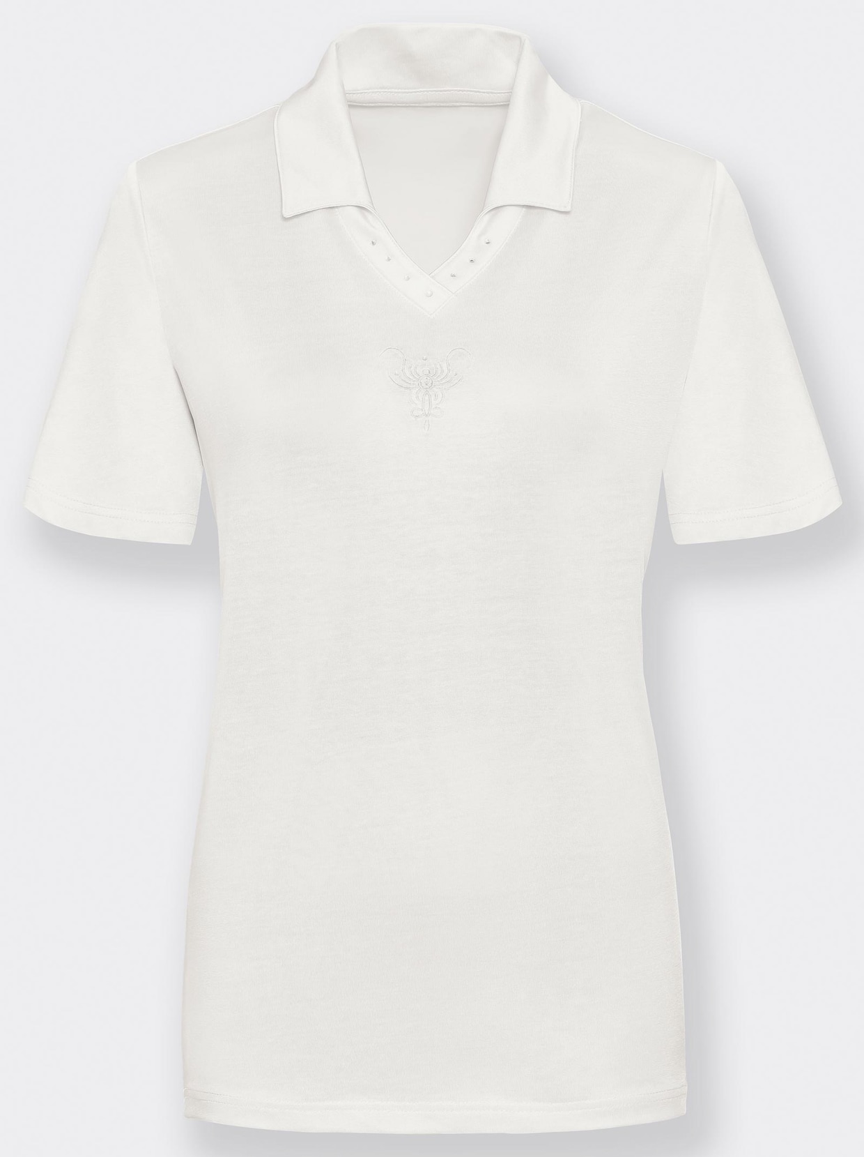 Poloshirt - ecru