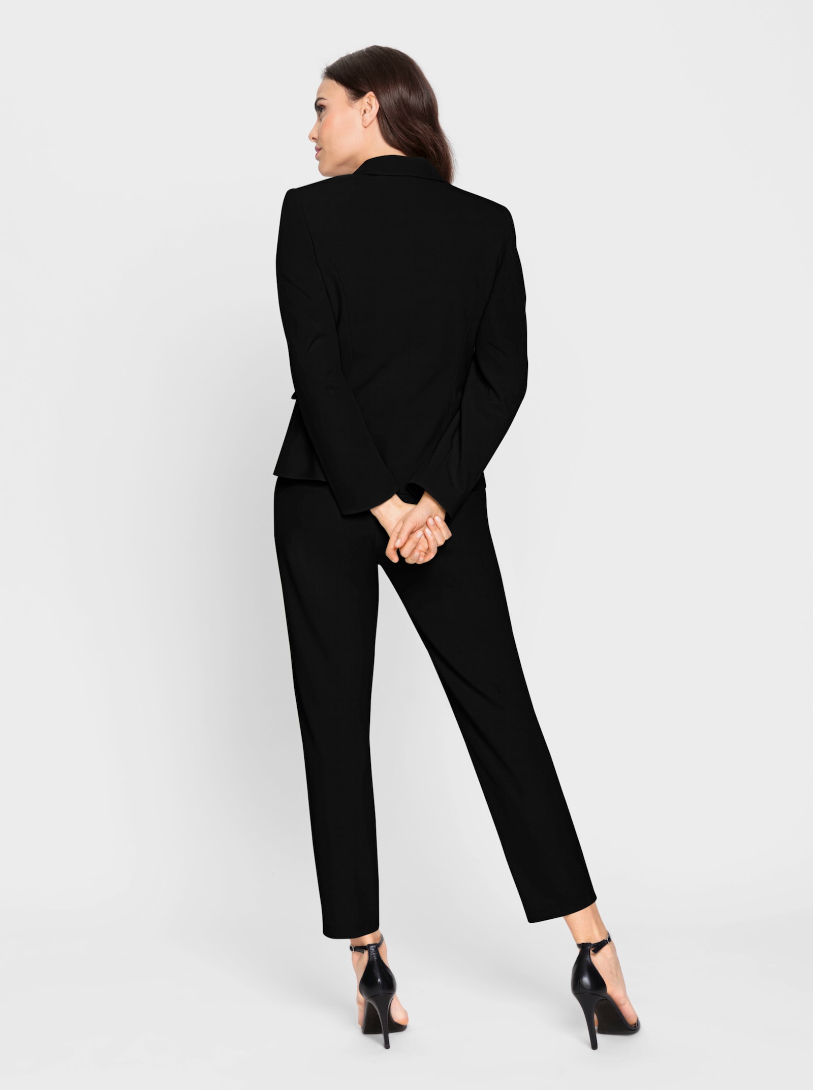 heine Hosenanzug in elastischer Qualität - schwarz