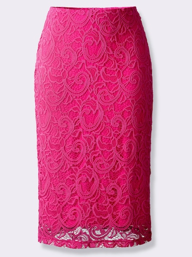 heine Jupe en dentelle - fuchsia