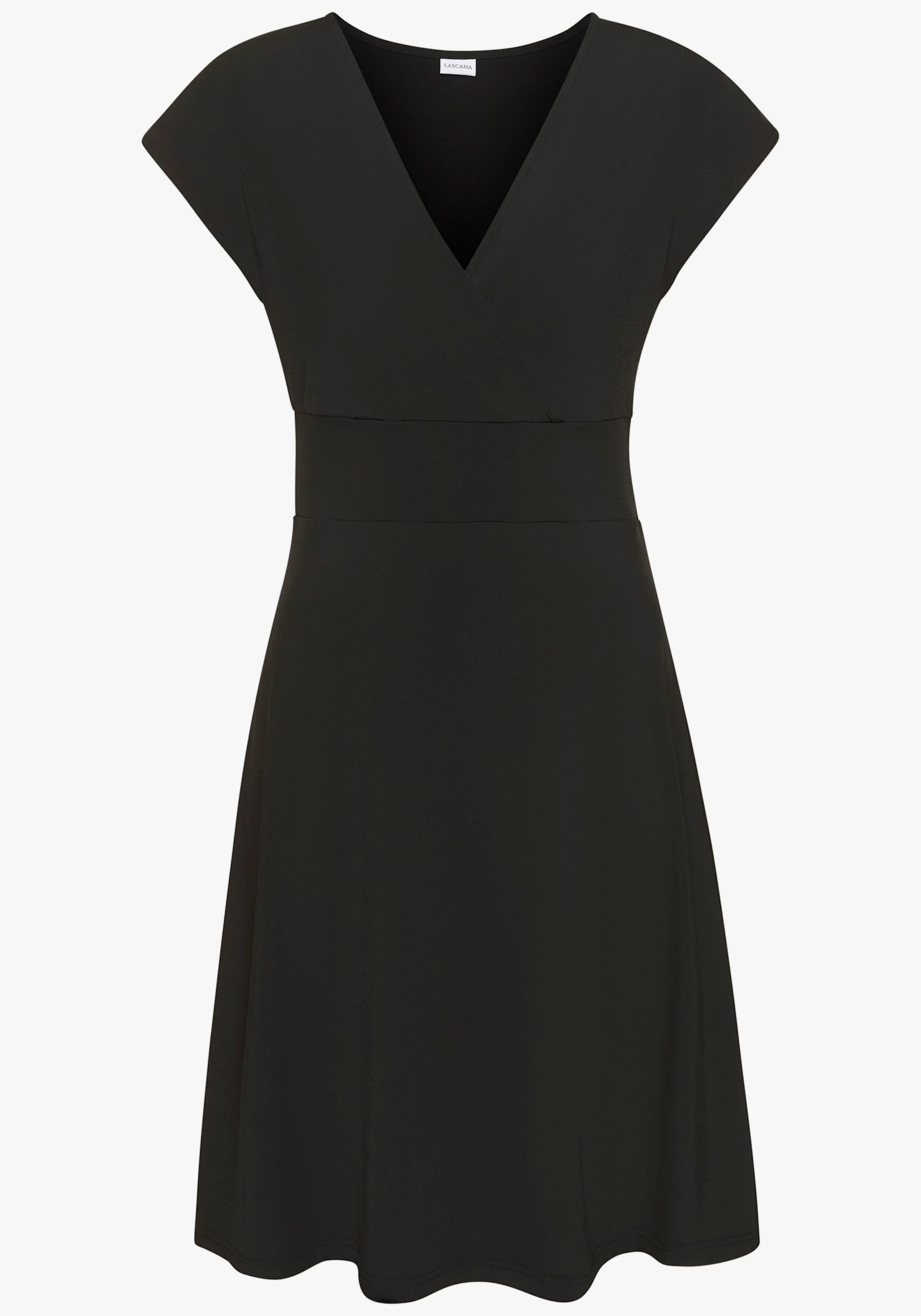 Jerseykleid — welche Kleidung den Bauch oder die Bauchpartie kaschiert