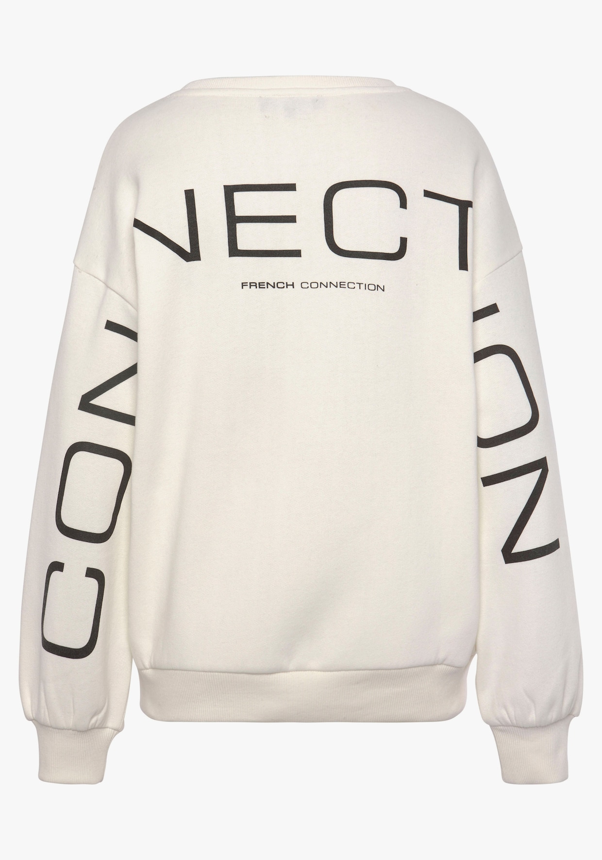 Sweat-shirt - blanc cassé