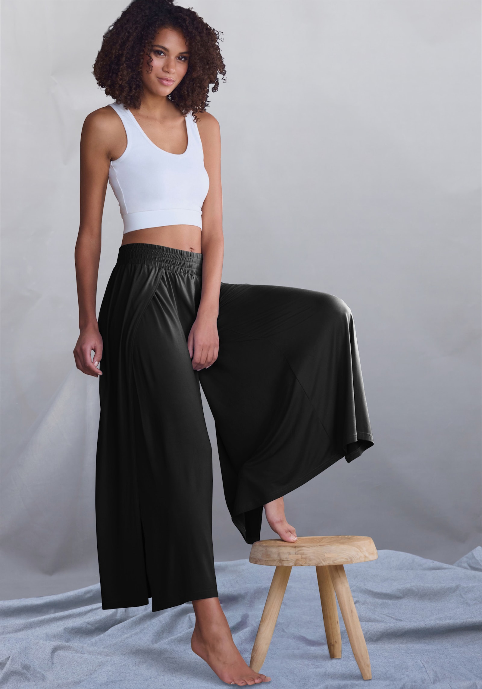 LASCANA Haremshose - schwarz