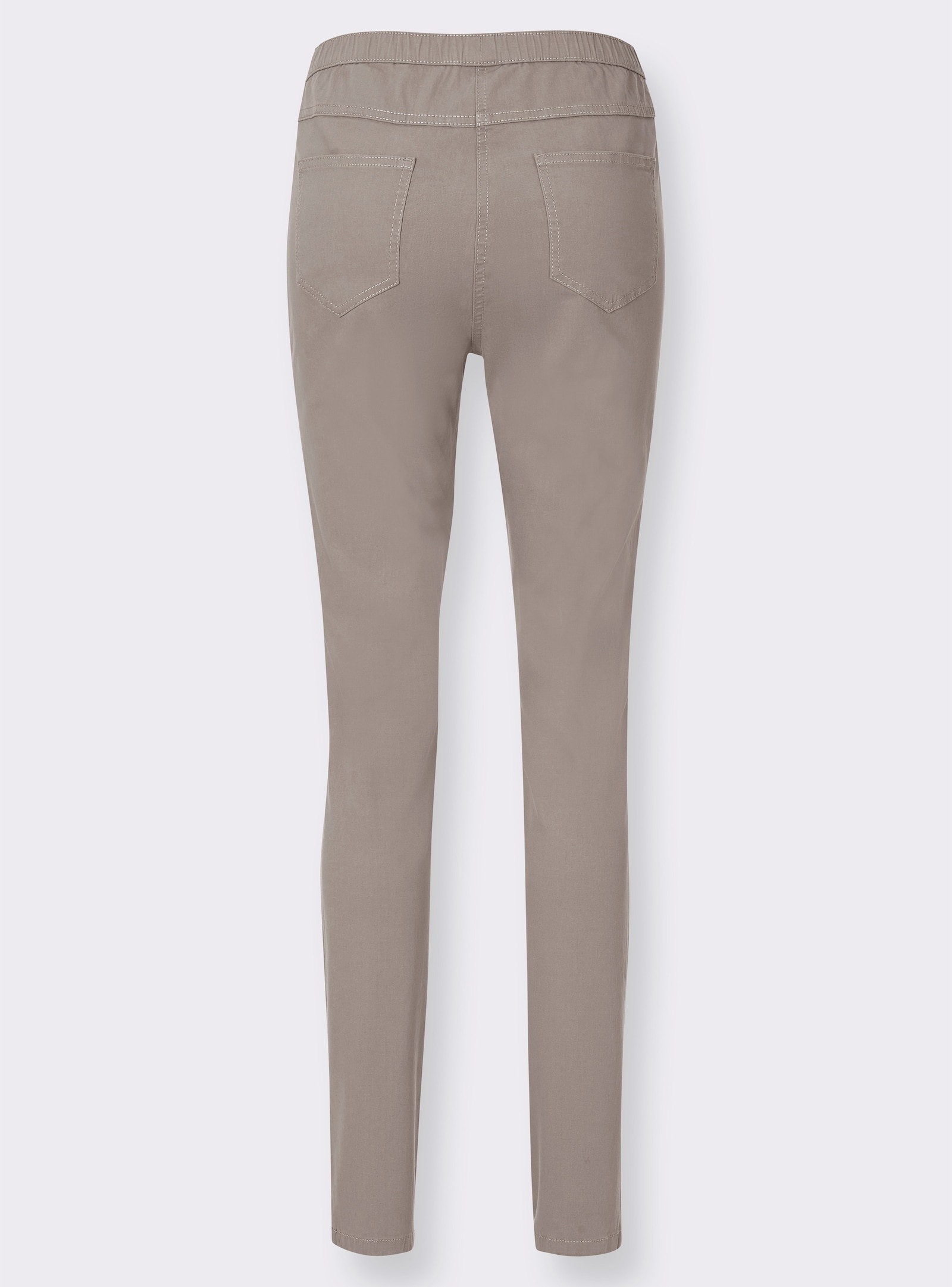 Jegging in smal model - taupe