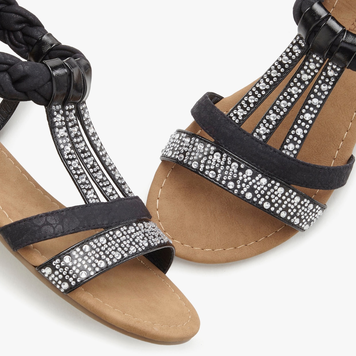 LASCANA sandalen - zwart