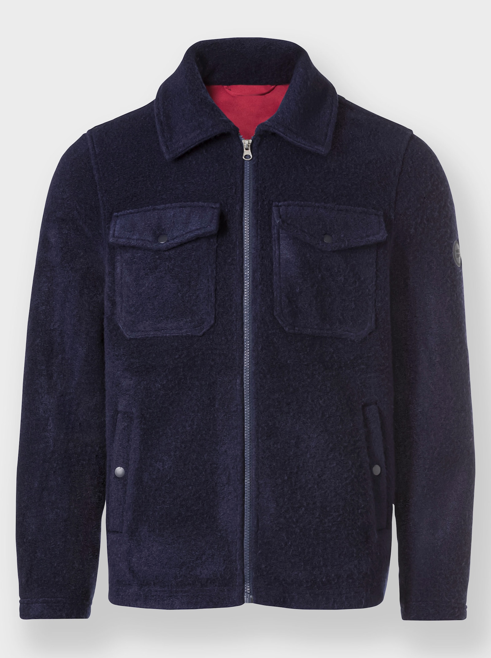 Marco Donati Fleece-Jacke - marine