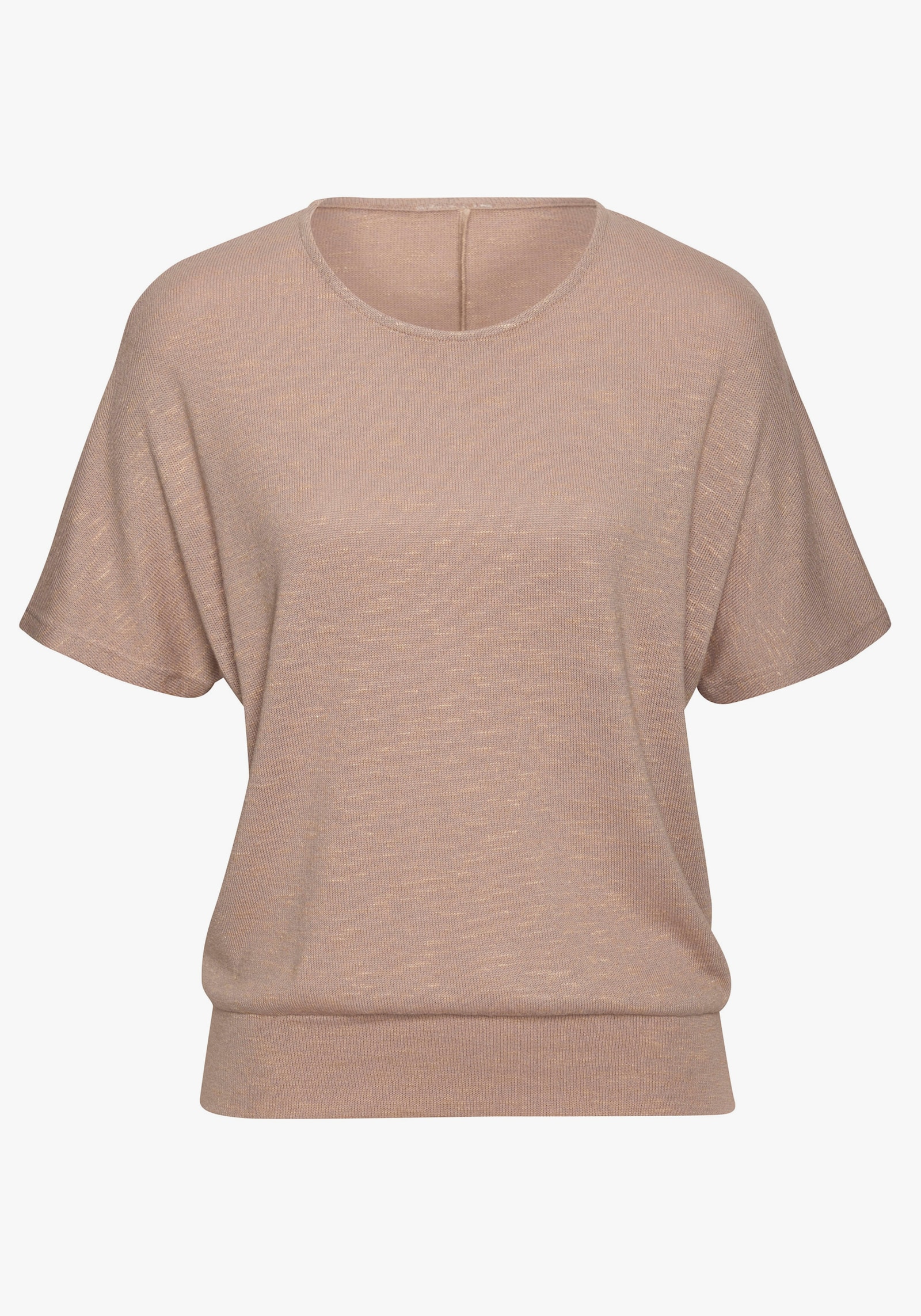 Vivance Kurzarmshirt - beige