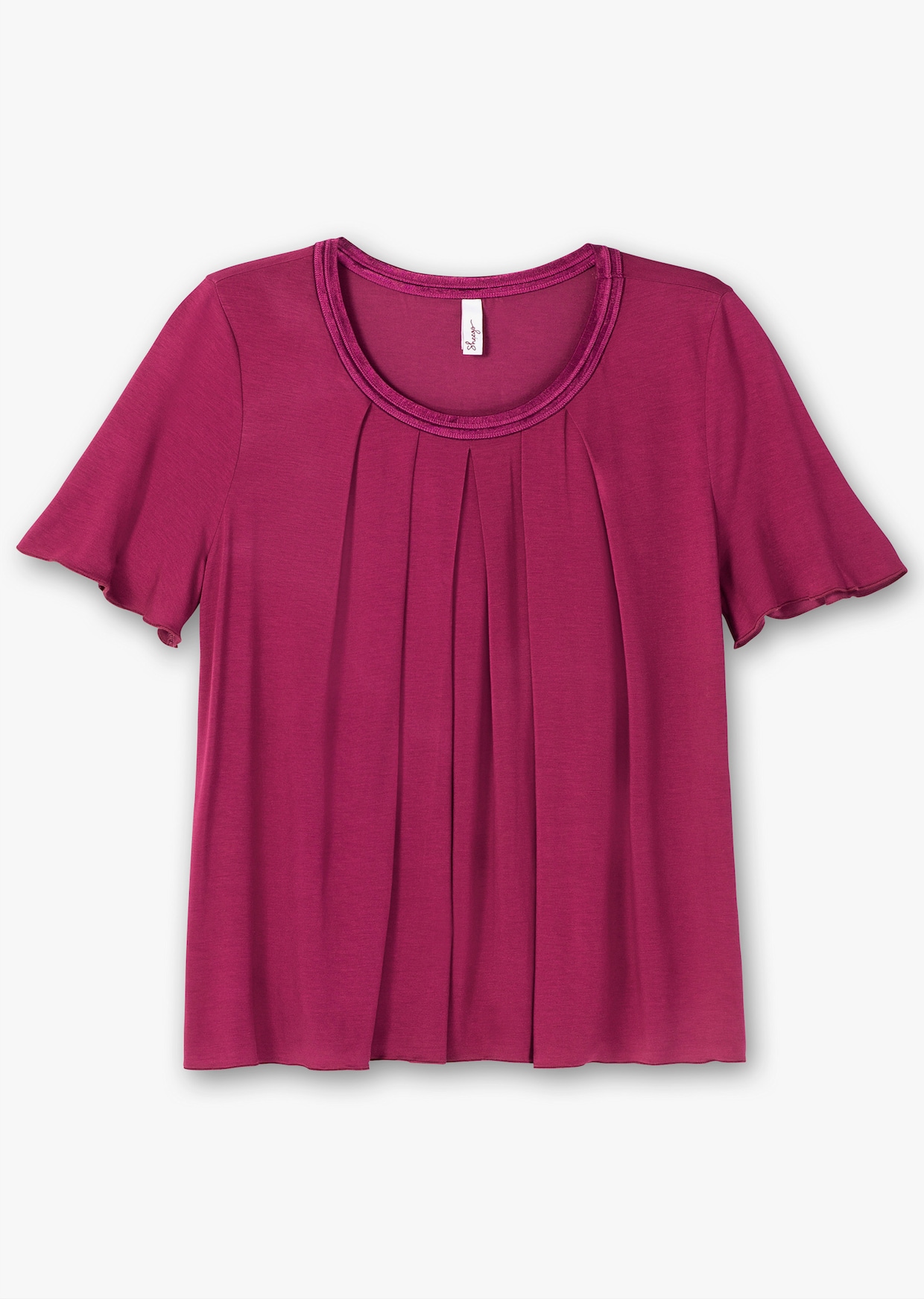sheego Shirt - beere