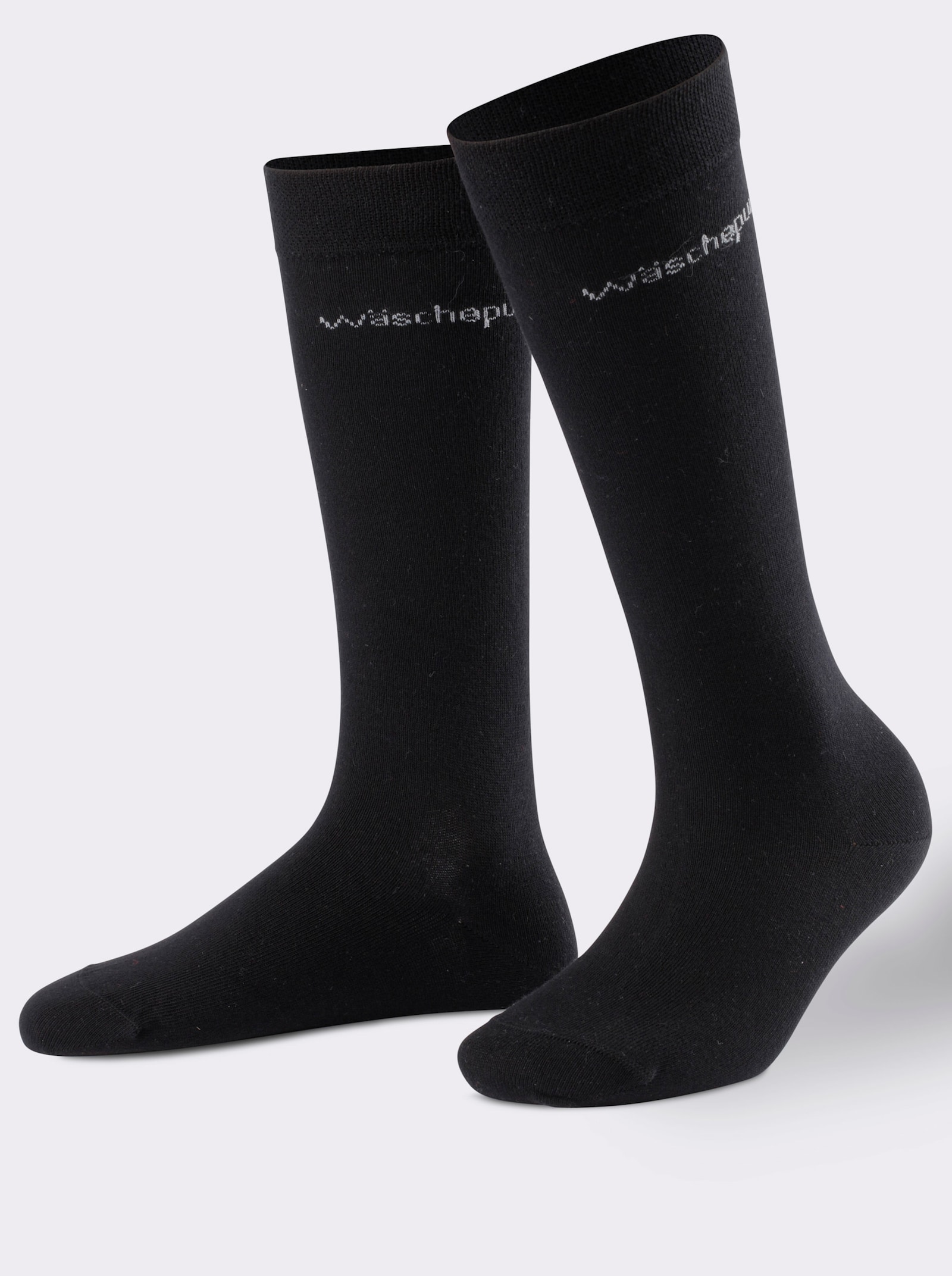 wäschepur kniekousen - zwart