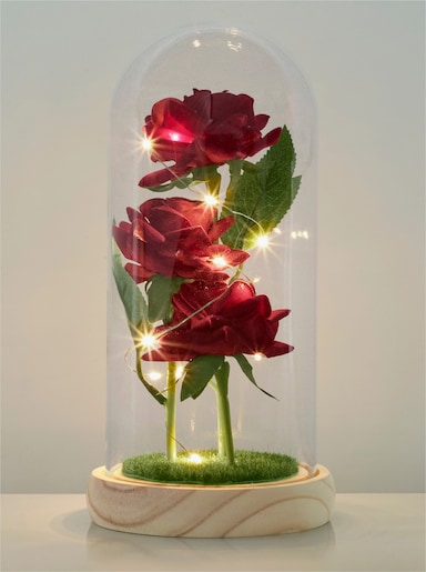 Deko Rose - rot