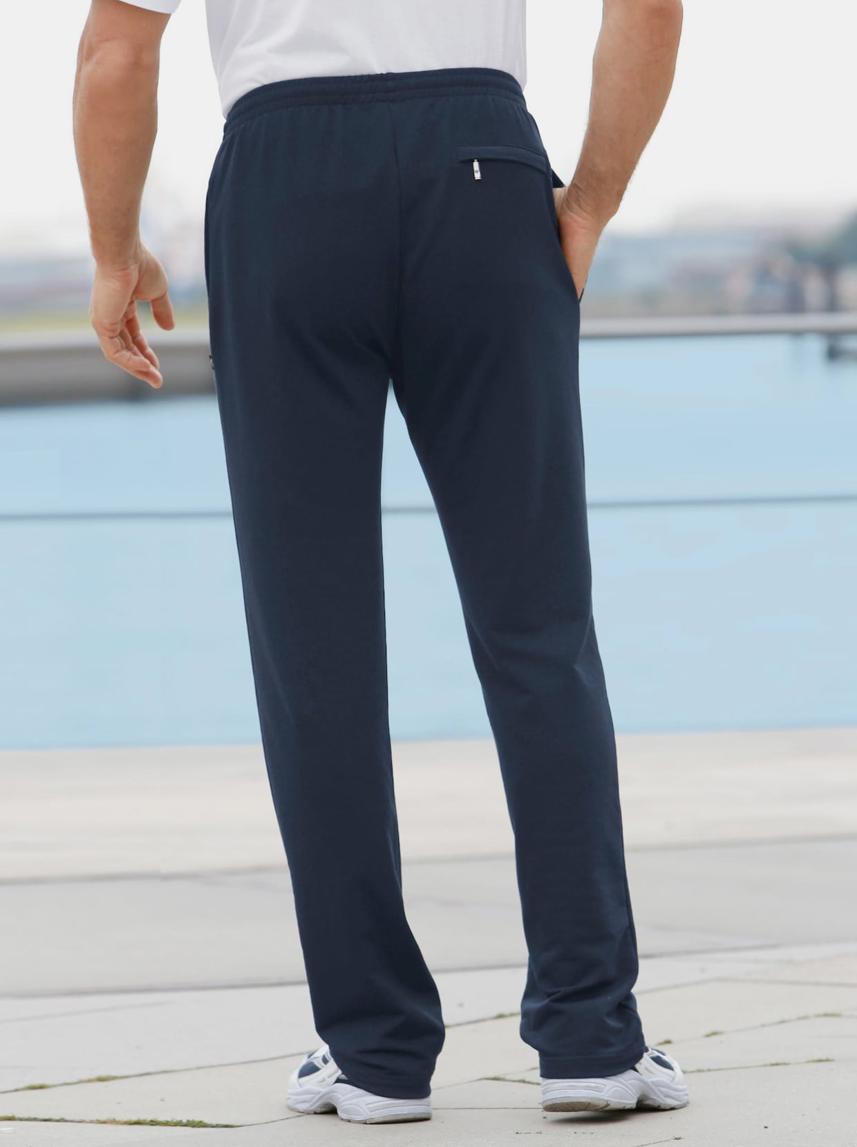 Hajo Vrijetijdsbroek - marine