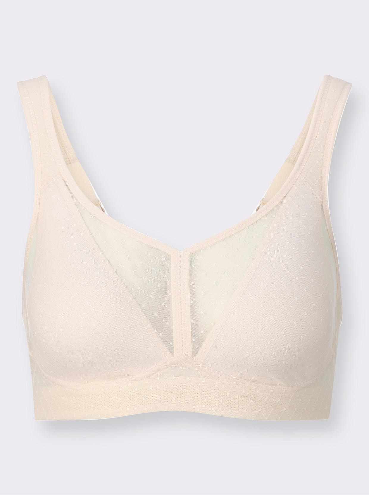 Komfort-BH ohne Bügel - elfenbein