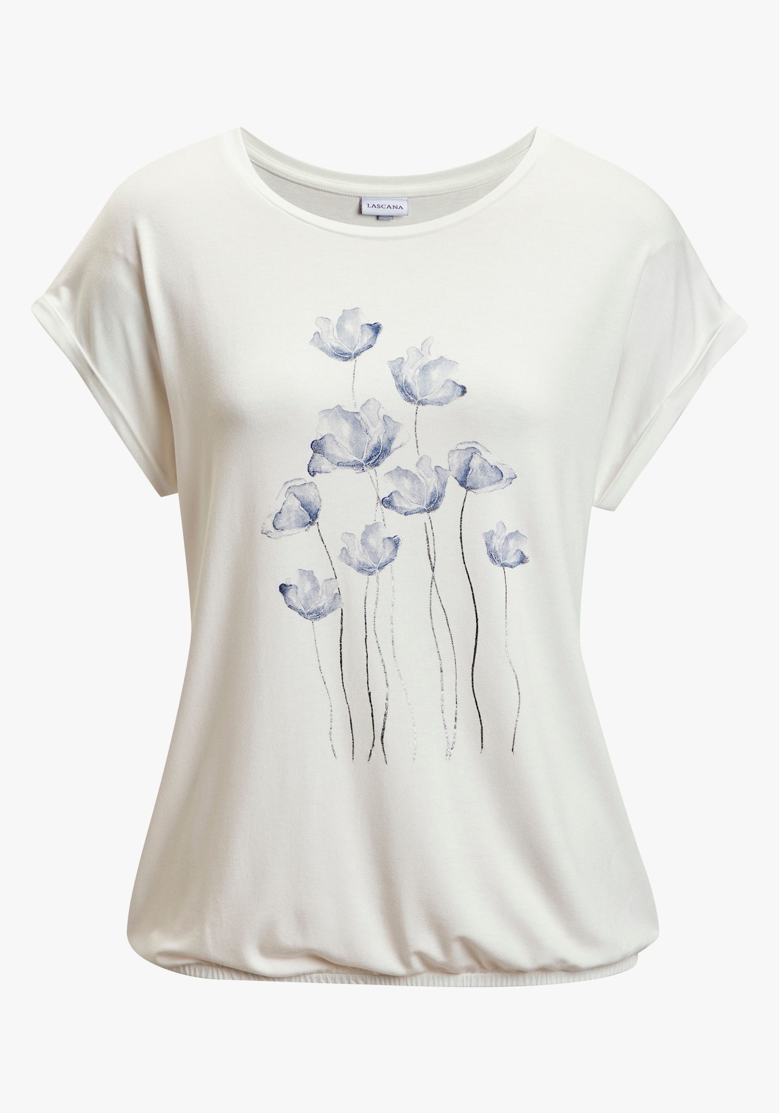 Vivance Shirt met korte mouwen - crème