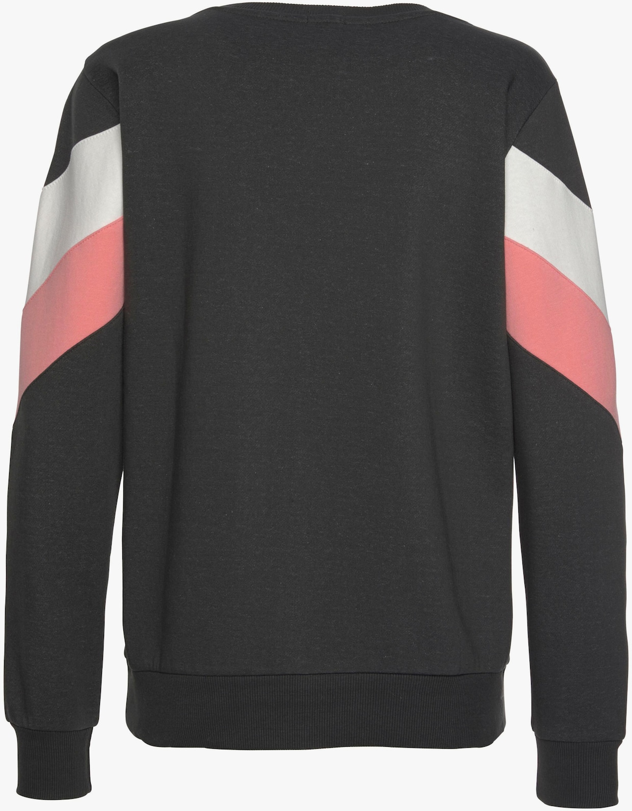 H.I.S Sweat-shirt - anthracite-rose-blanc