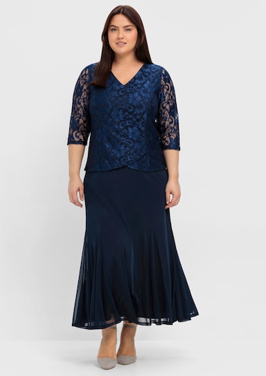 sheego Abendkleid - marine