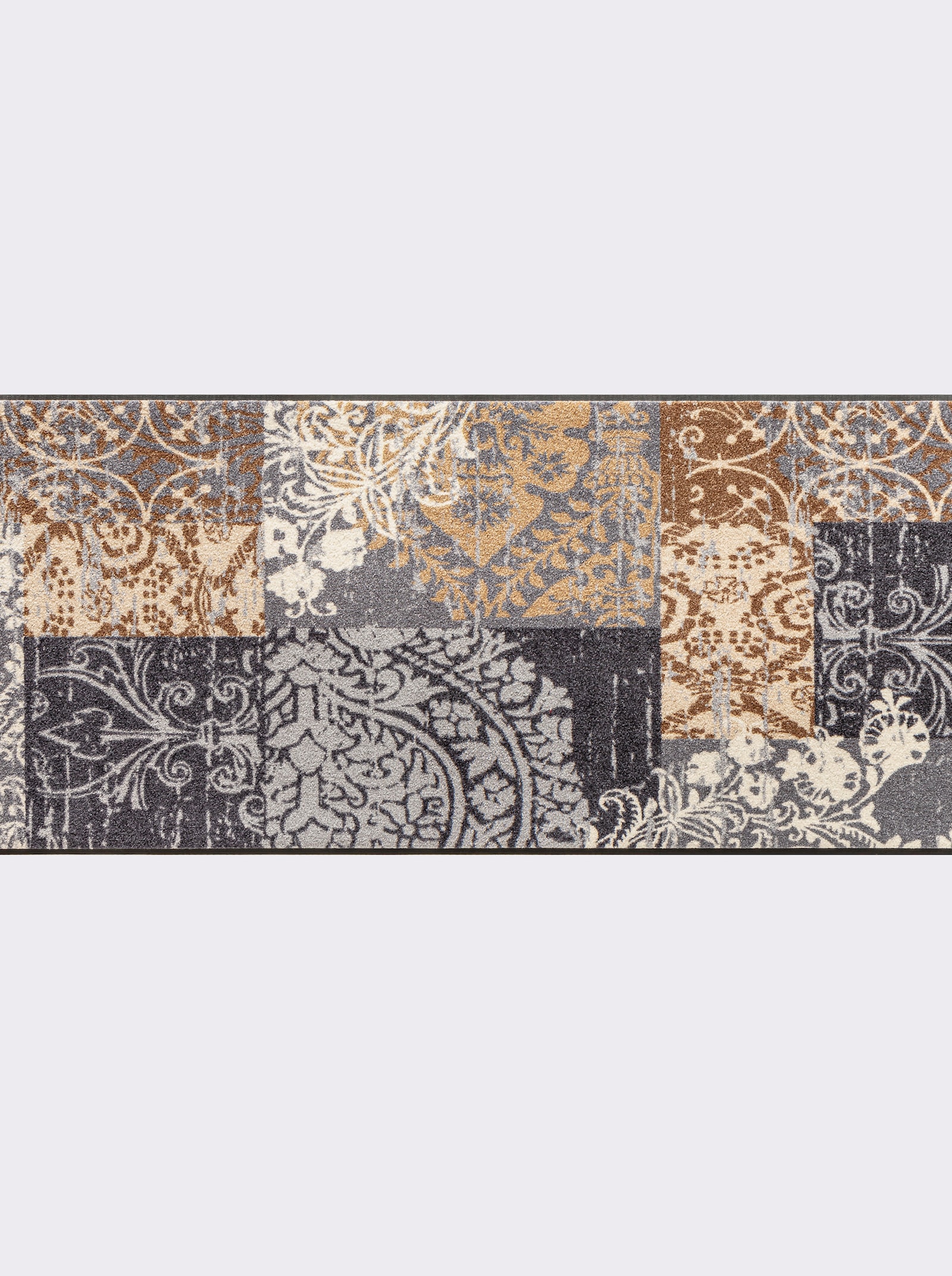 wash+dry by Kleen-Tex Fußmatte - grau-natur