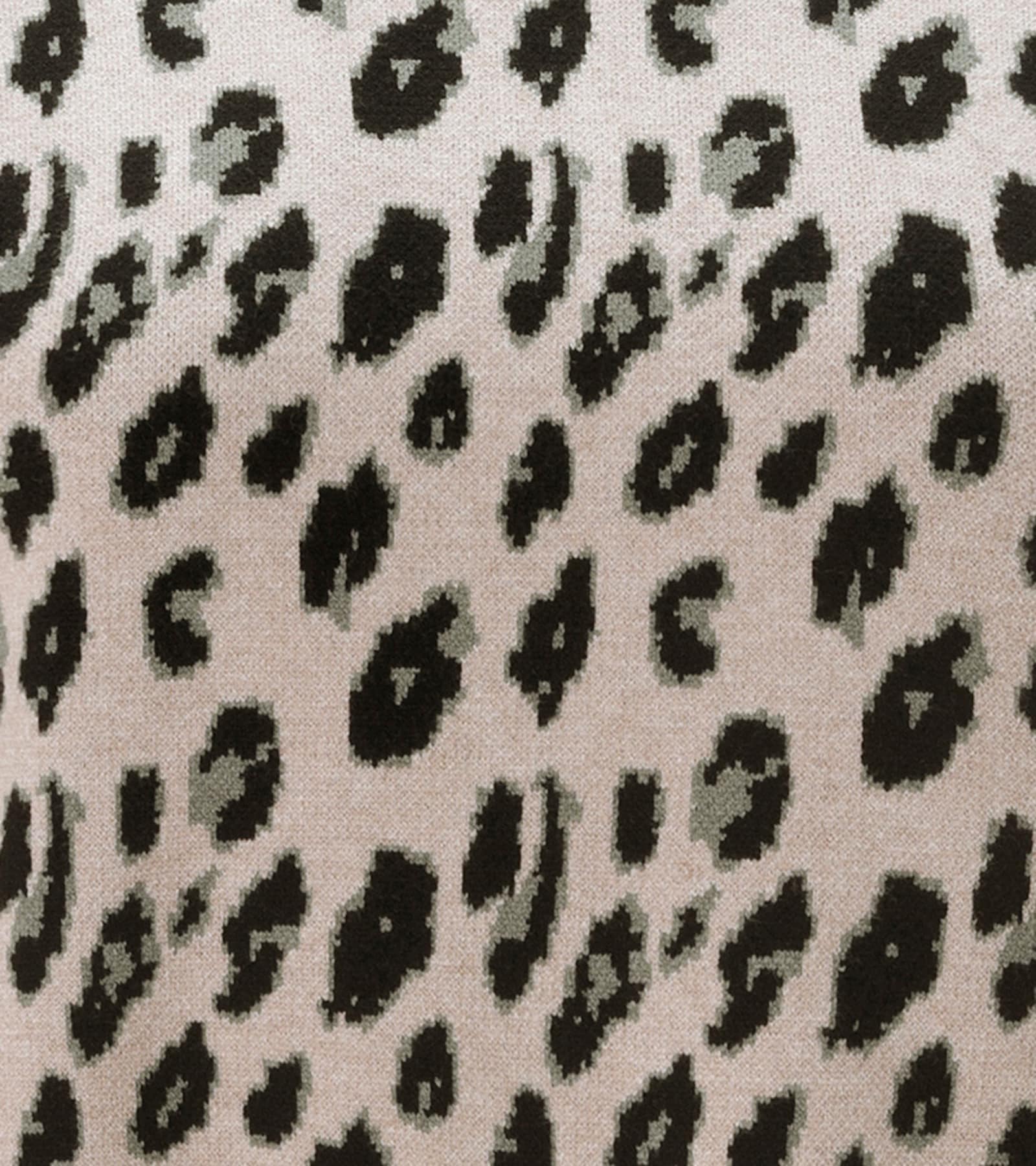 Aniston PLUS Strickpullover - beige-grün-schwarz