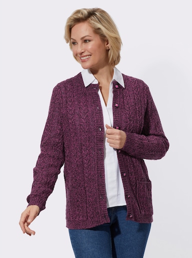 Strickjacke - erika-meliert