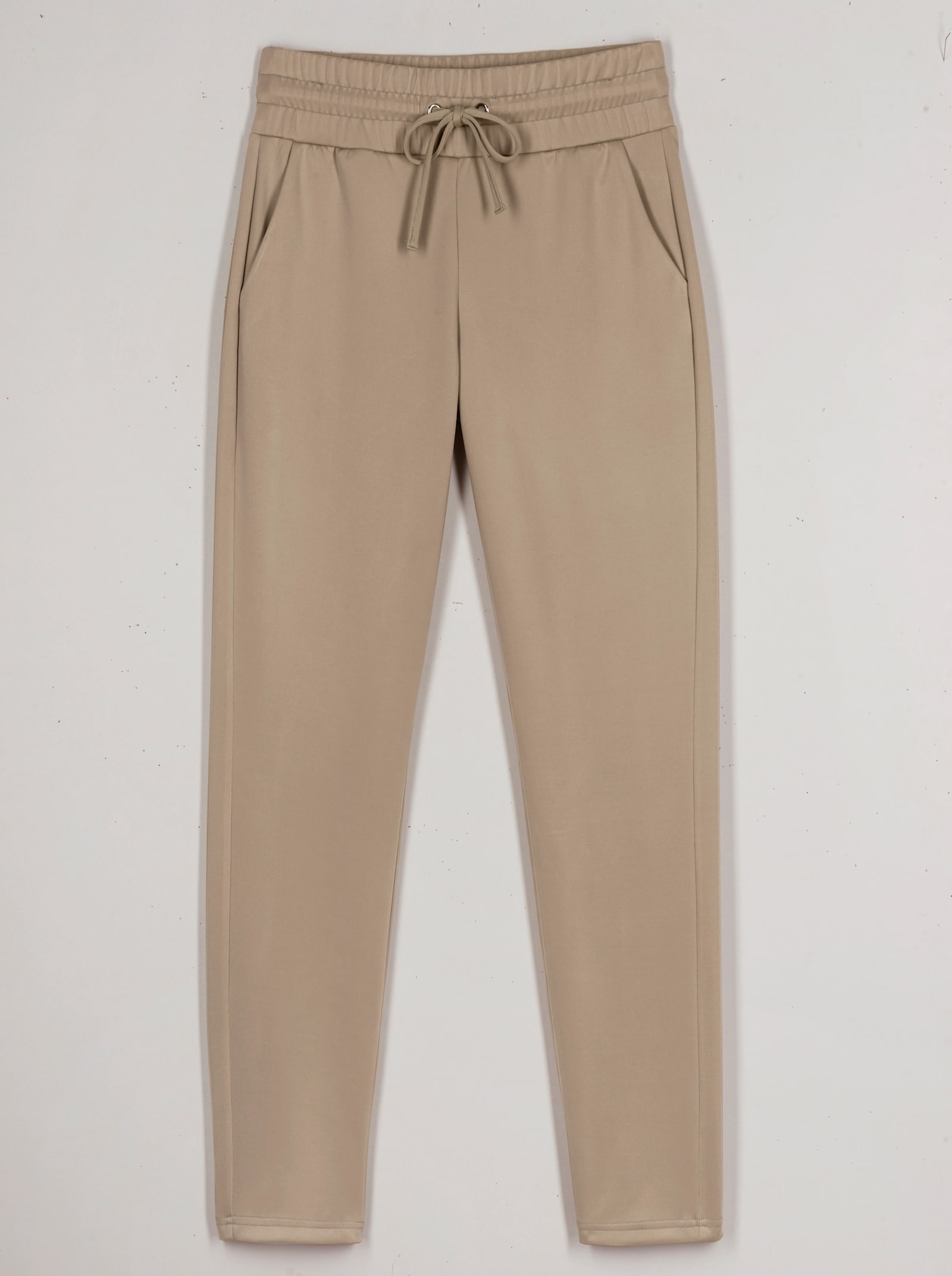 Schlupfhose in Stretch-Qualität - beige