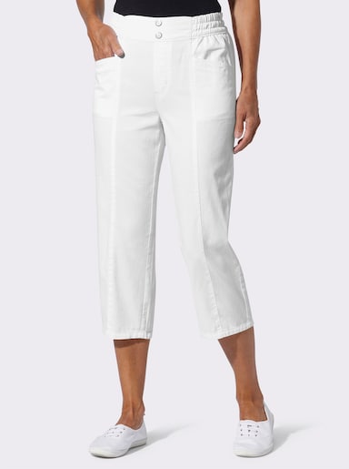 3/4-Jeans - weiß