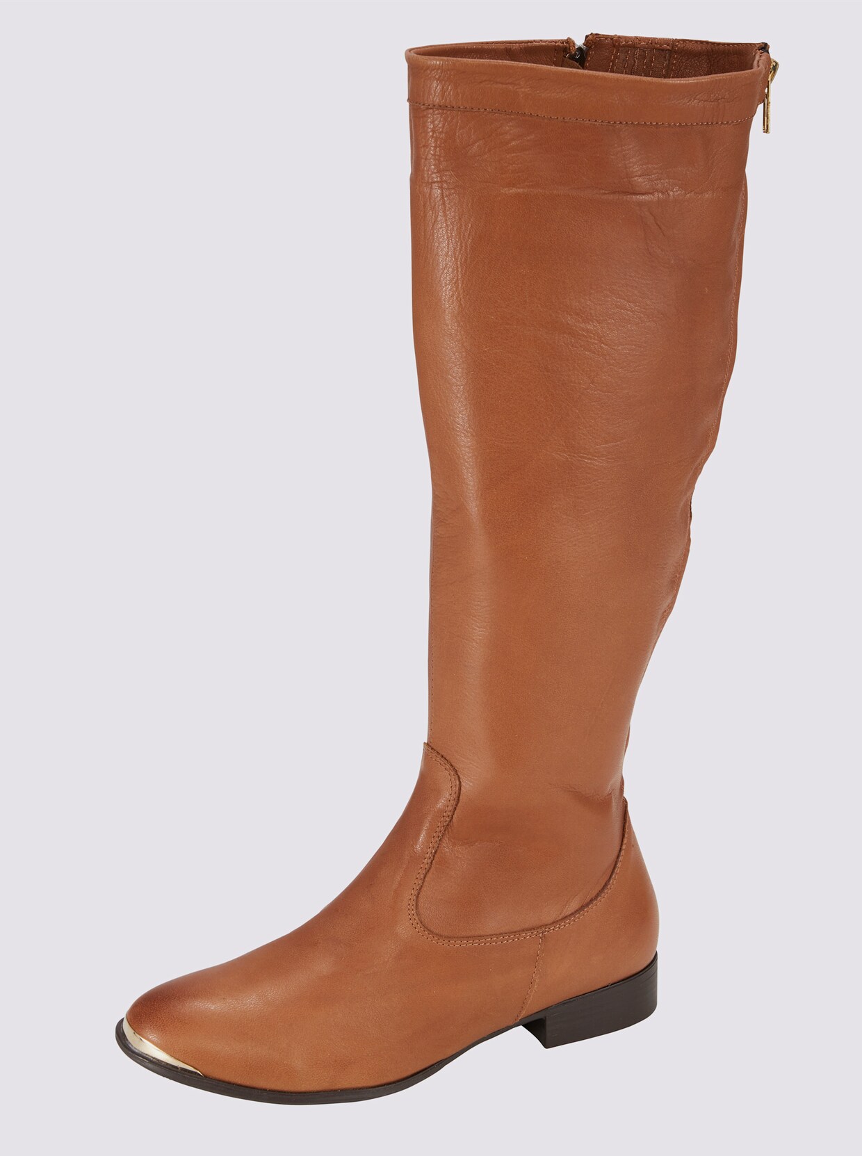 Andrea Conti Stiefel - cognac